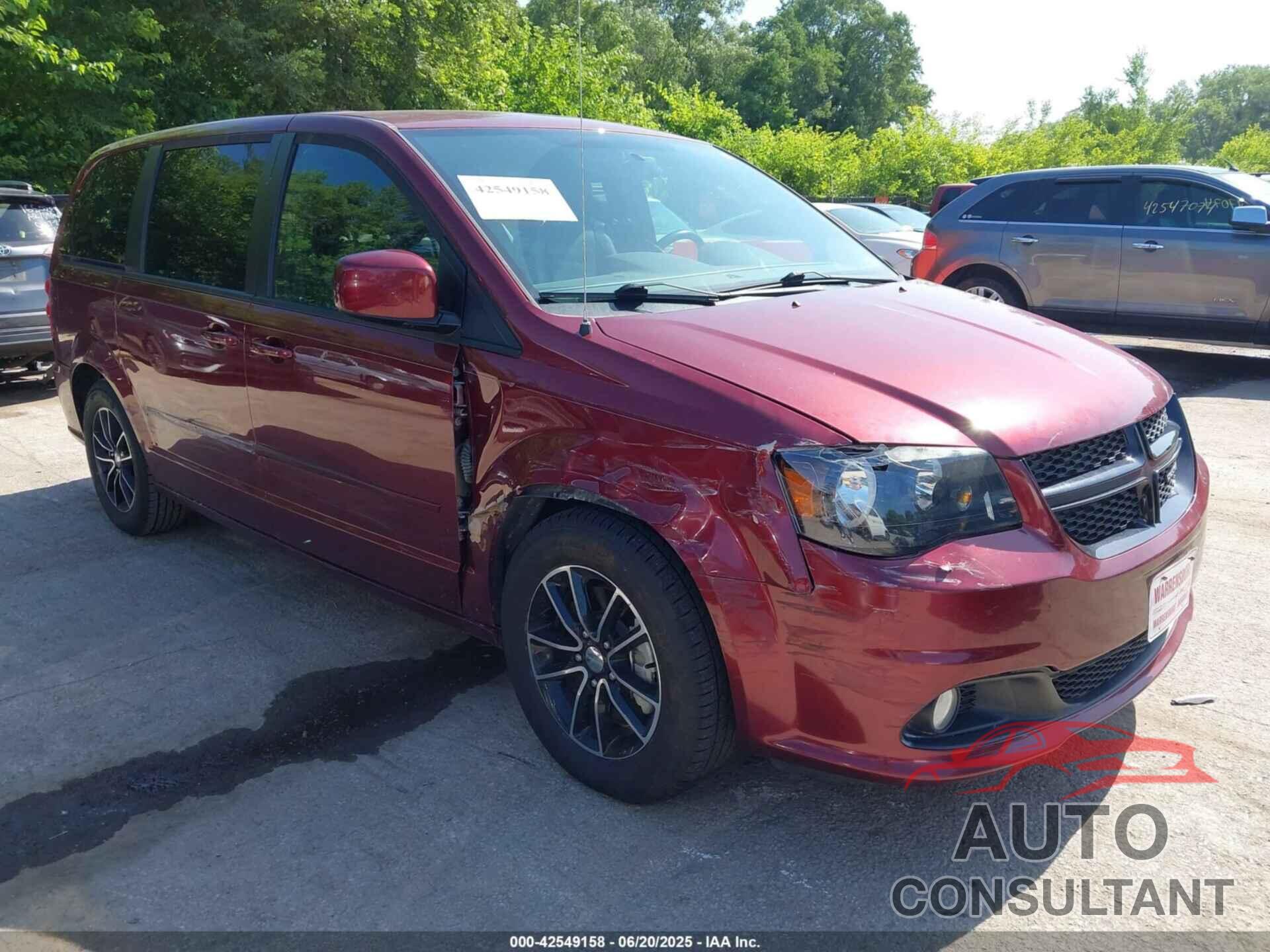 DODGE GRAND CARAVAN 2017 - 2C4RDGCG3HR581668