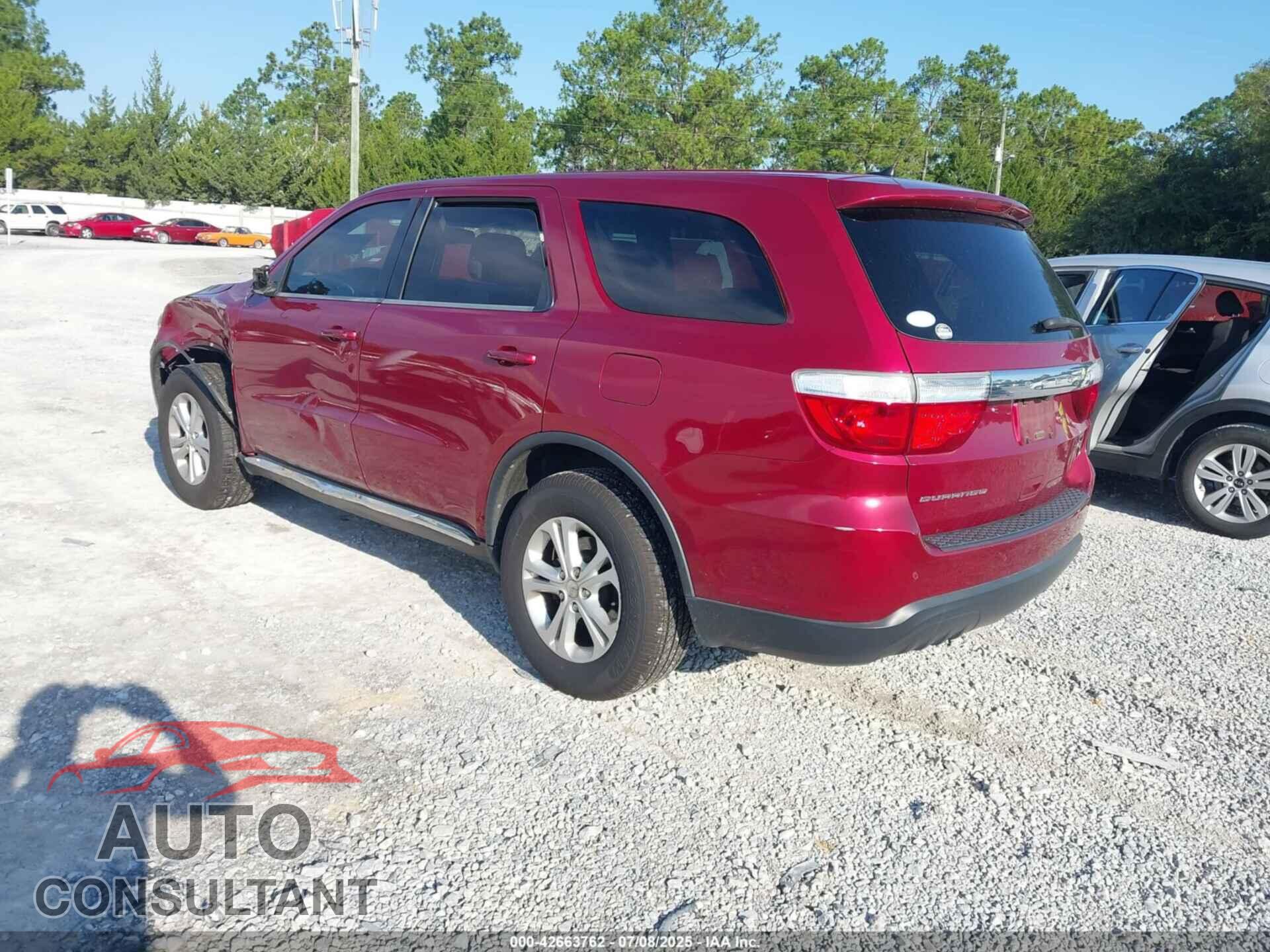 DODGE DURANGO 2013 - 1C4RDHAG5DC637329
