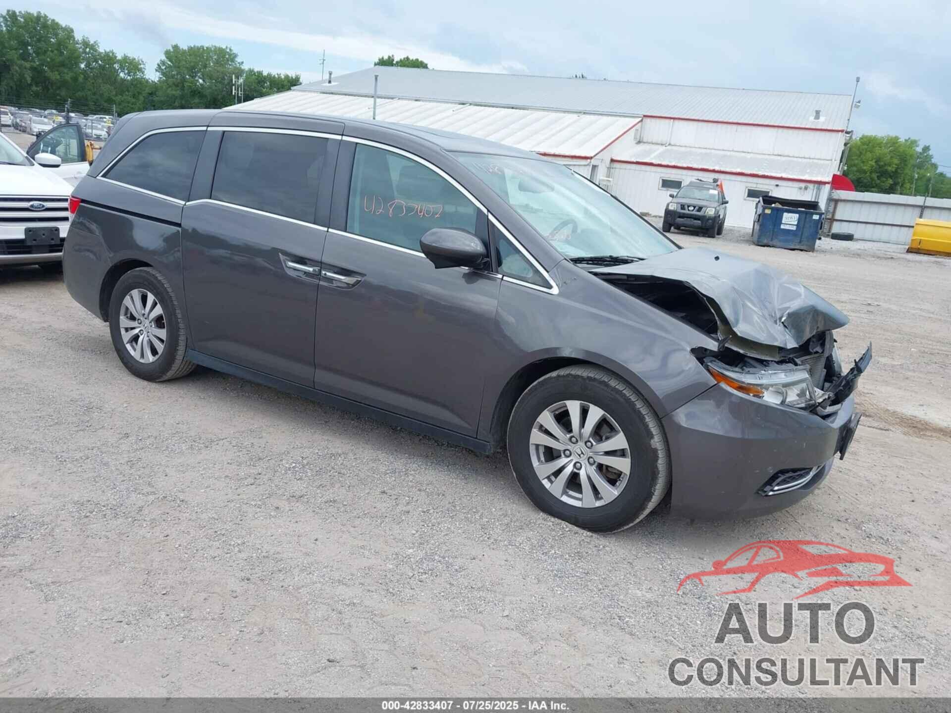 HONDA ODYSSEY 2016 - 5FNRL5H60GB108232