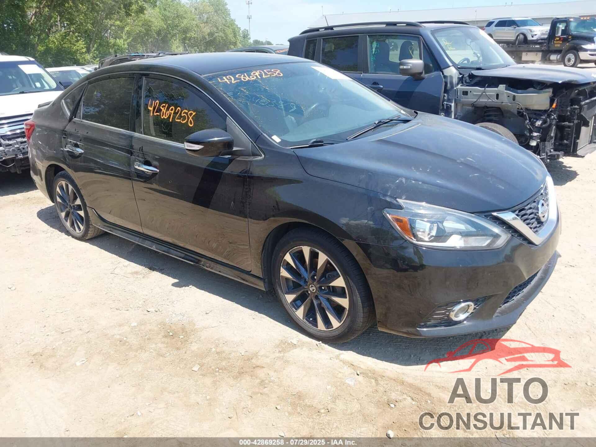 NISSAN SENTRA 2017 - 3N1AB7AP3HY240389