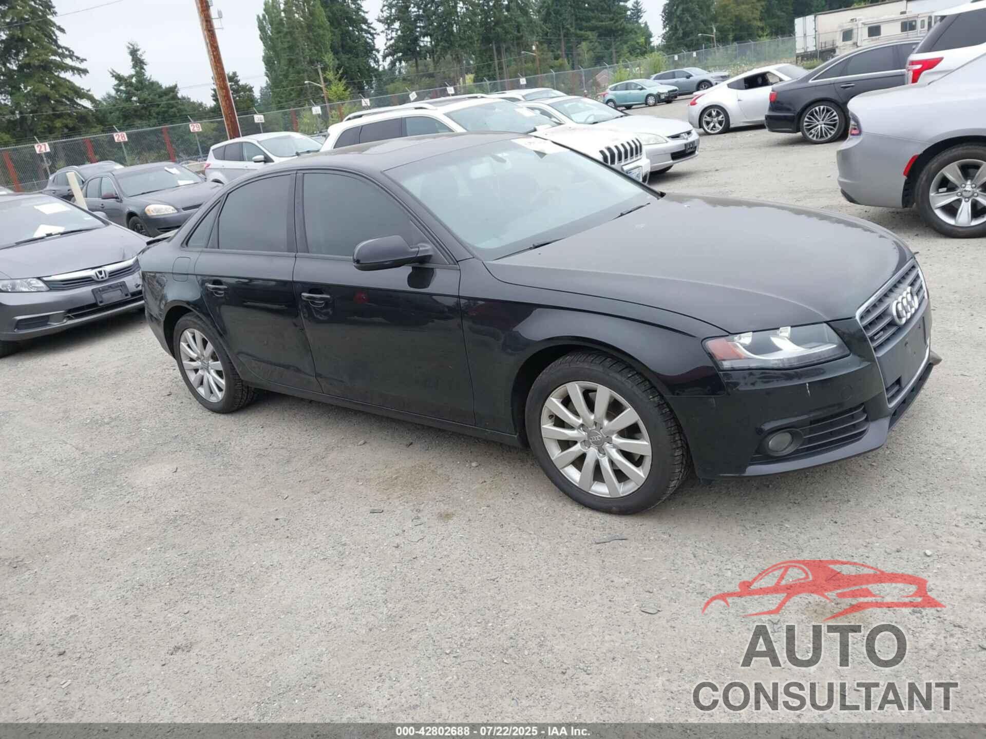 AUDI A4 2012 - WAUBFAFL2CA119663