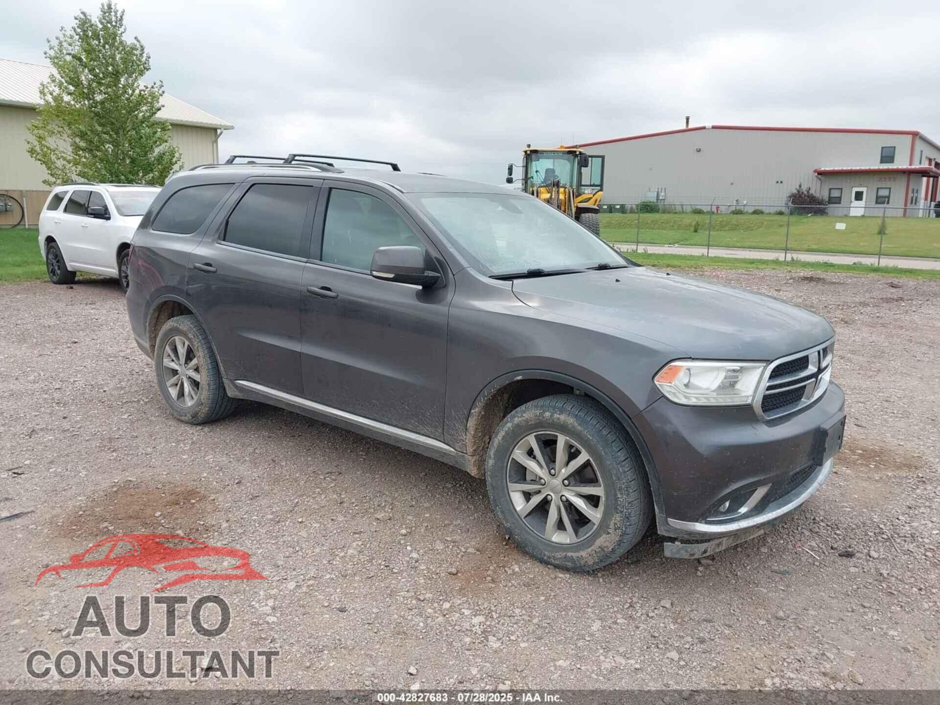 DODGE DURANGO 2016 - 1C4RDJDG1GC363277