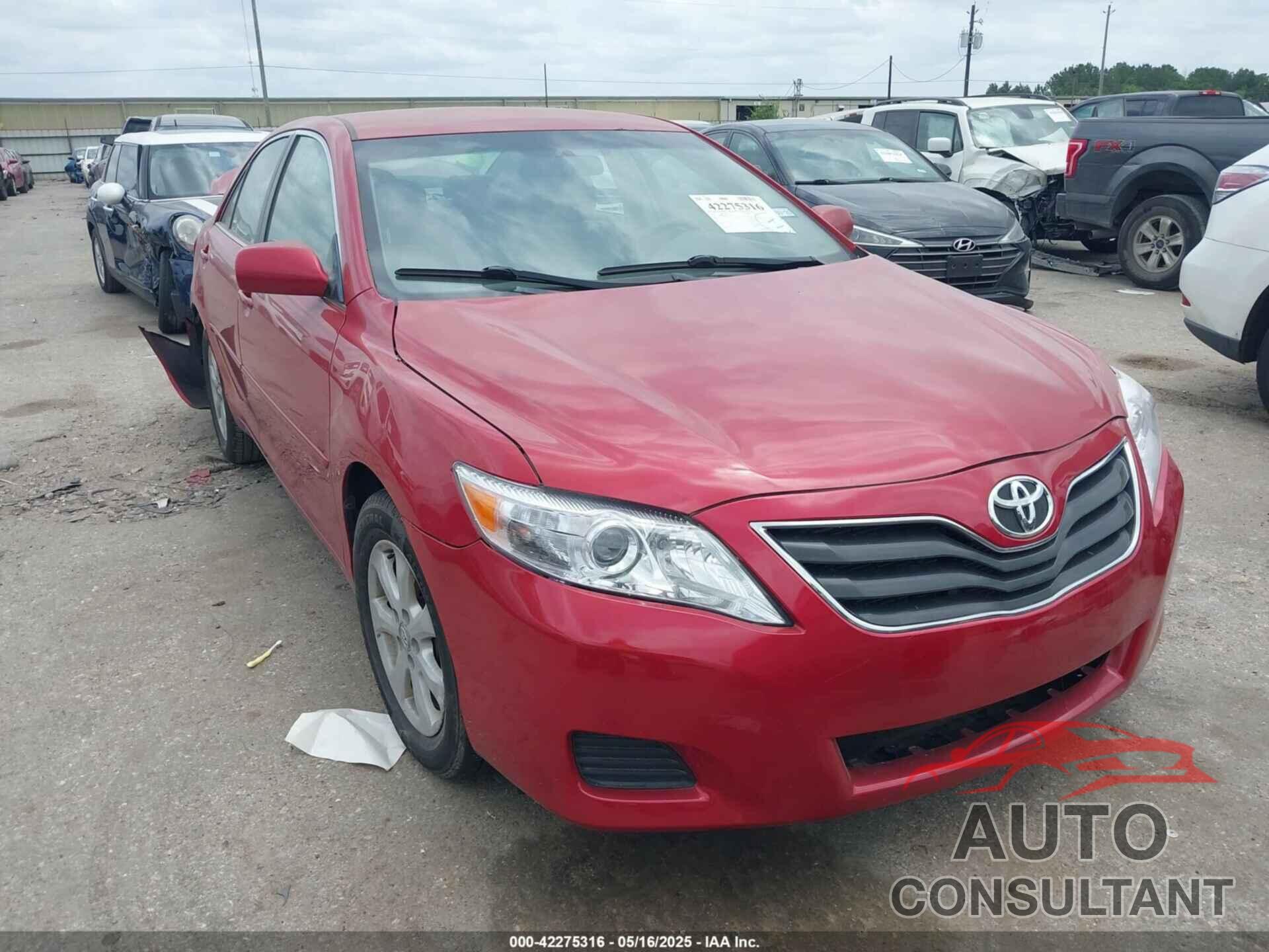 TOYOTA CAMRY 2011 - 4T4BF3EK0BR172027