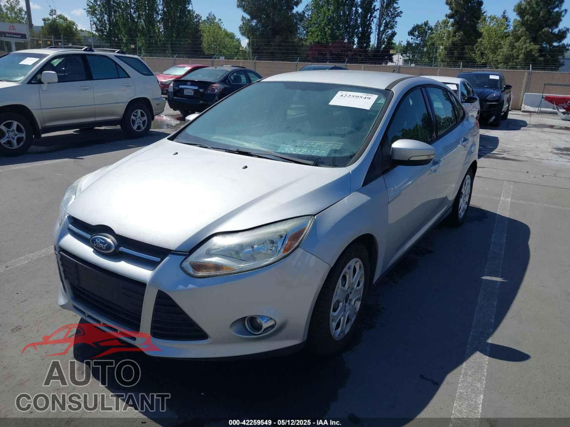 FORD FOCUS 2012 - 1FAHP3F24CL398041