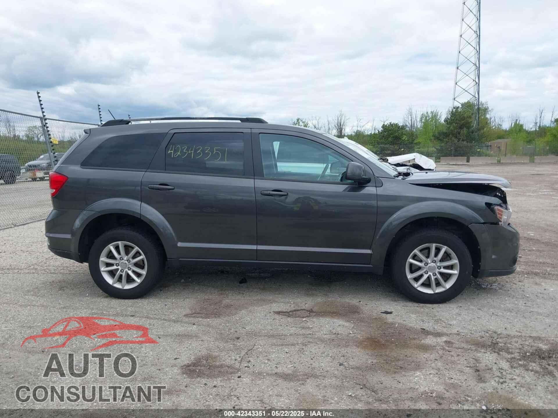 DODGE JOURNEY 2017 - 3C4PDCBG3HT532906