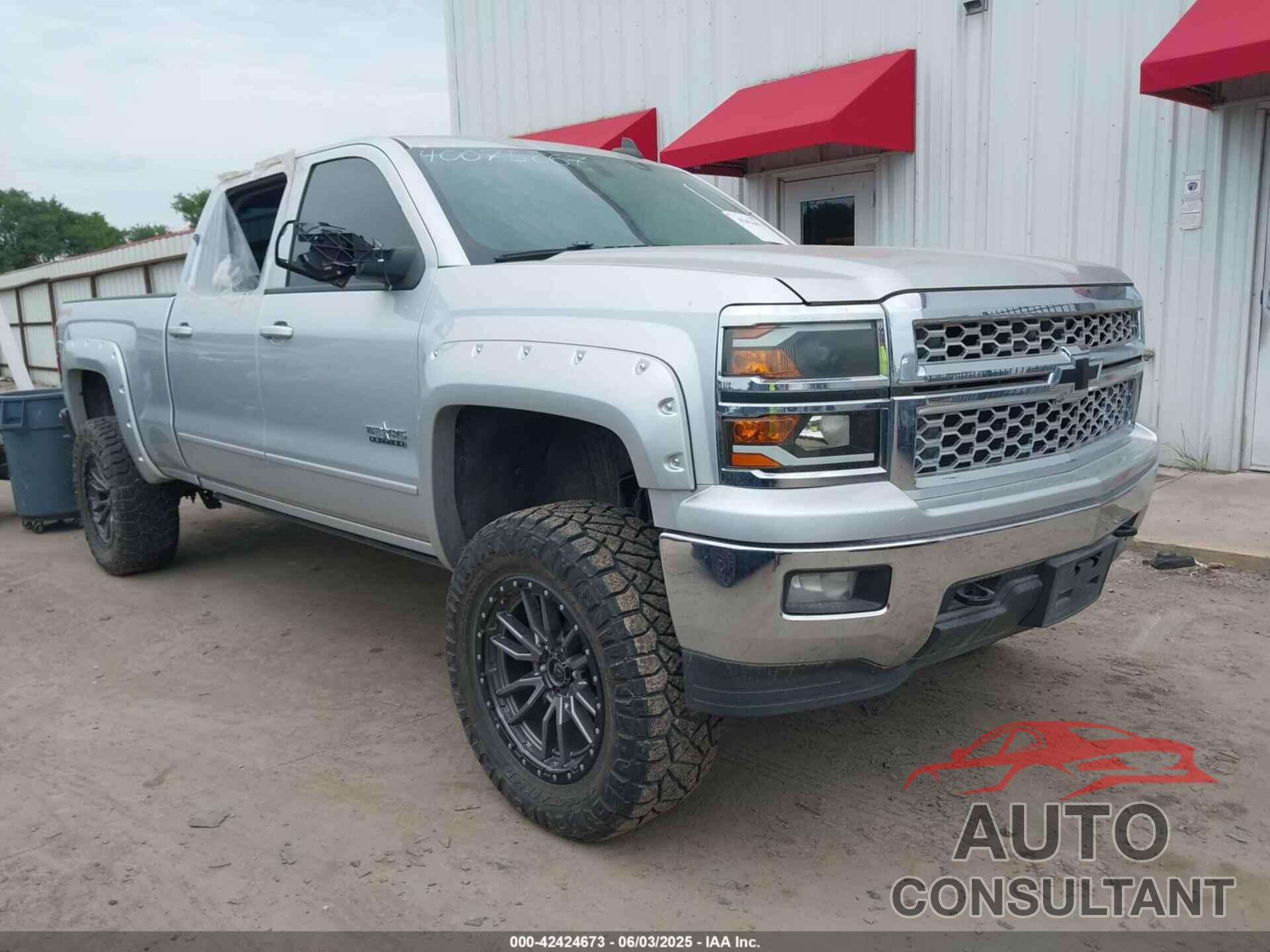 CHEVROLET SILVERADO 1500 2015 - 1GCUKREC7FF202620