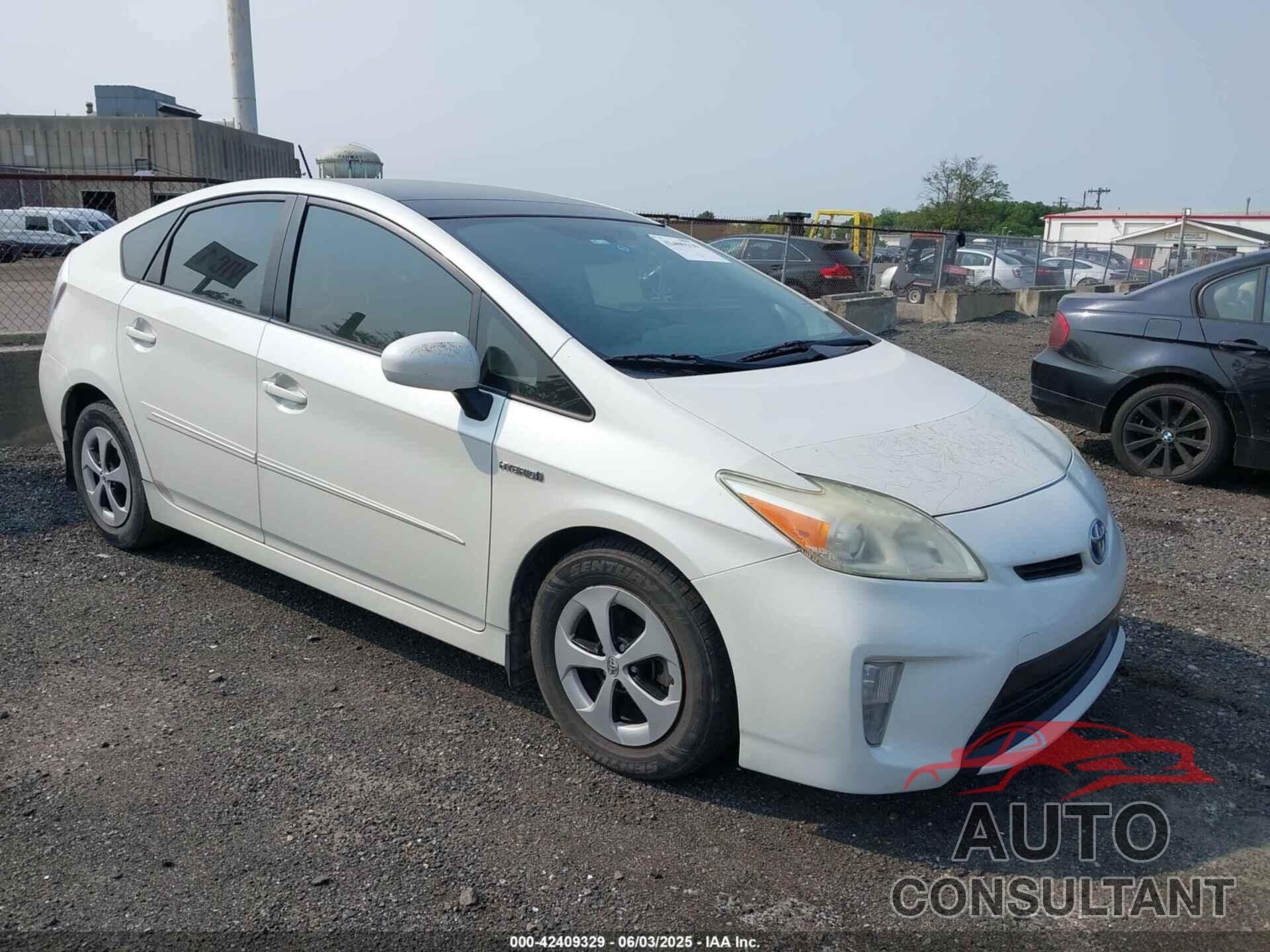 TOYOTA PRIUS 2013 - JTDKN3DUXD5553157