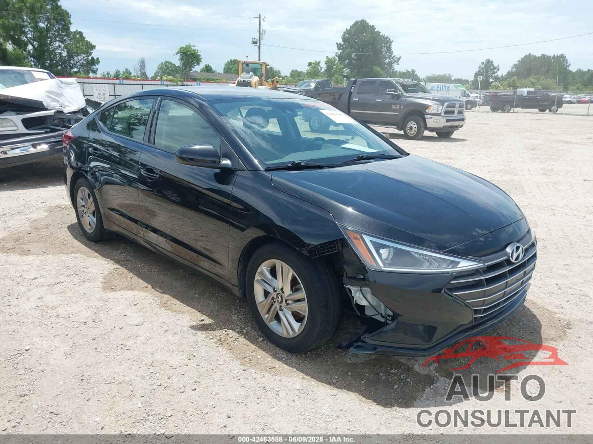 HYUNDAI ELANTRA 2019 - 5NPD84LF1KH468293