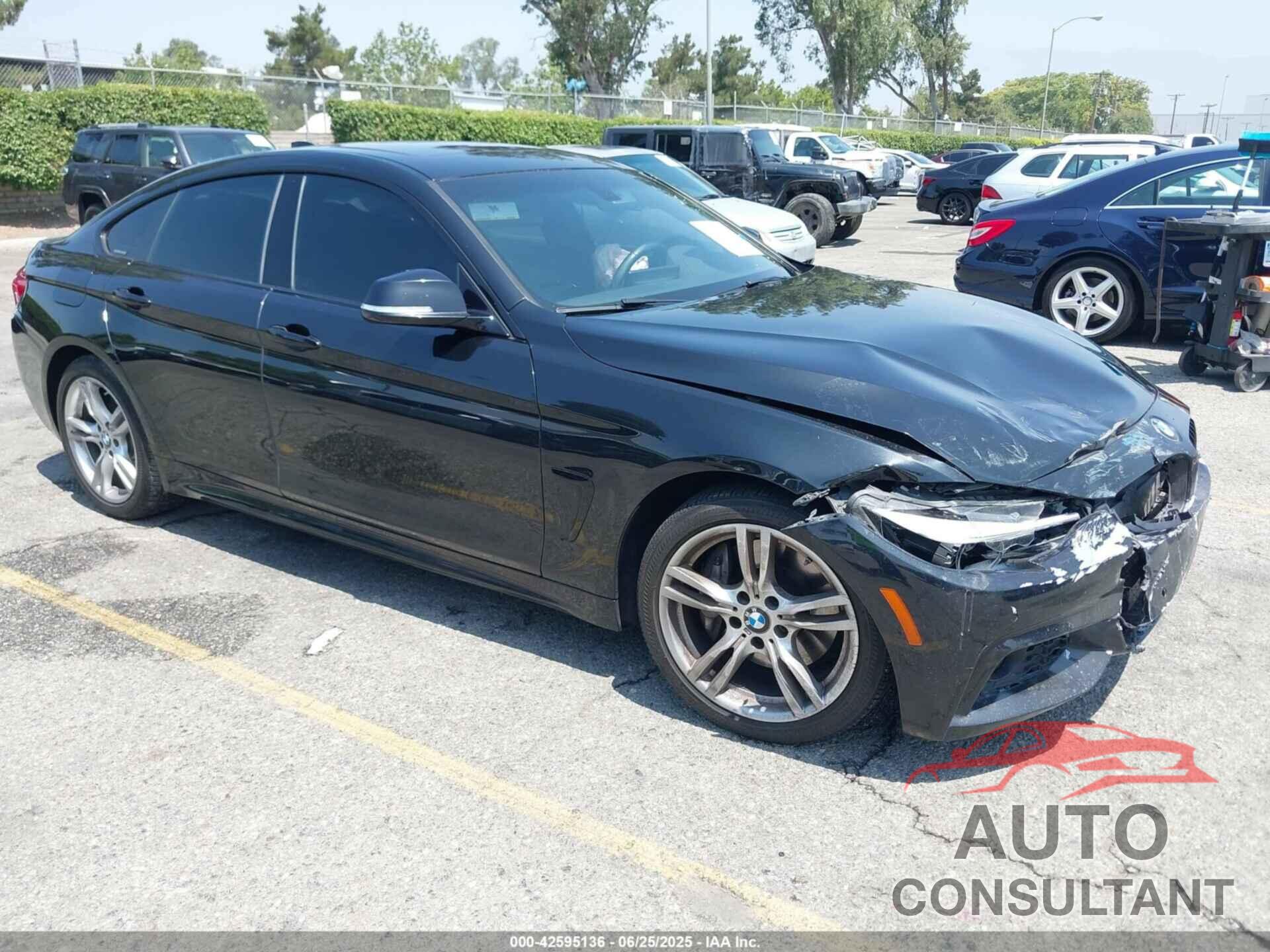 BMW 430I GRAN COUPE 2018 - WBA4J1C52JBM10569