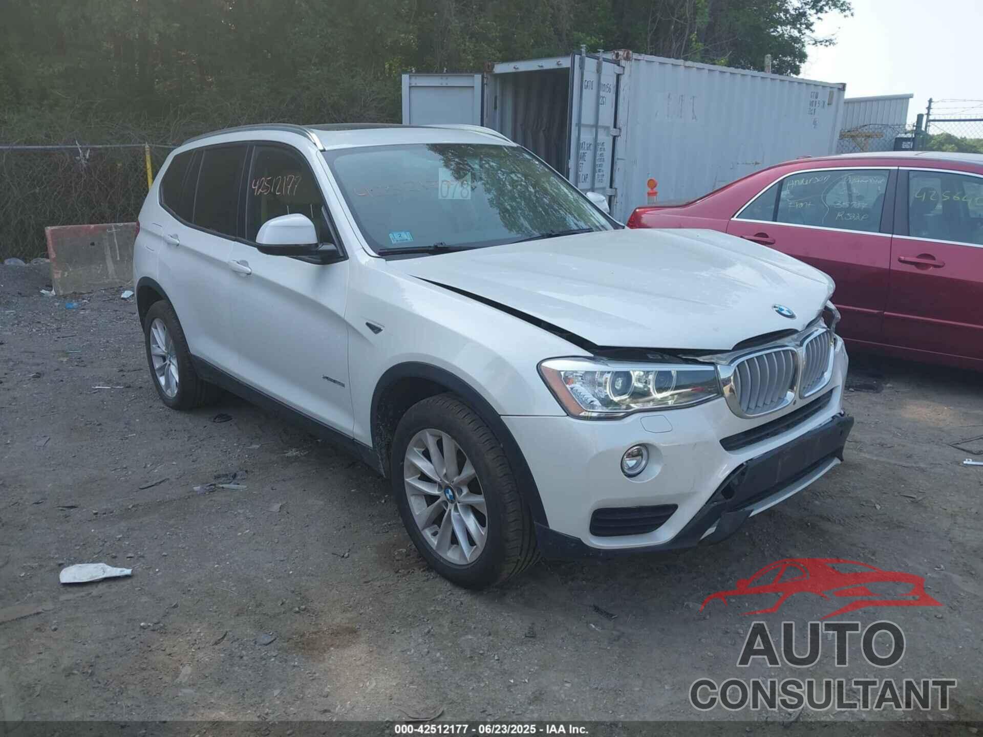 BMW X3 2017 - 5UXWX9C51H0T10380