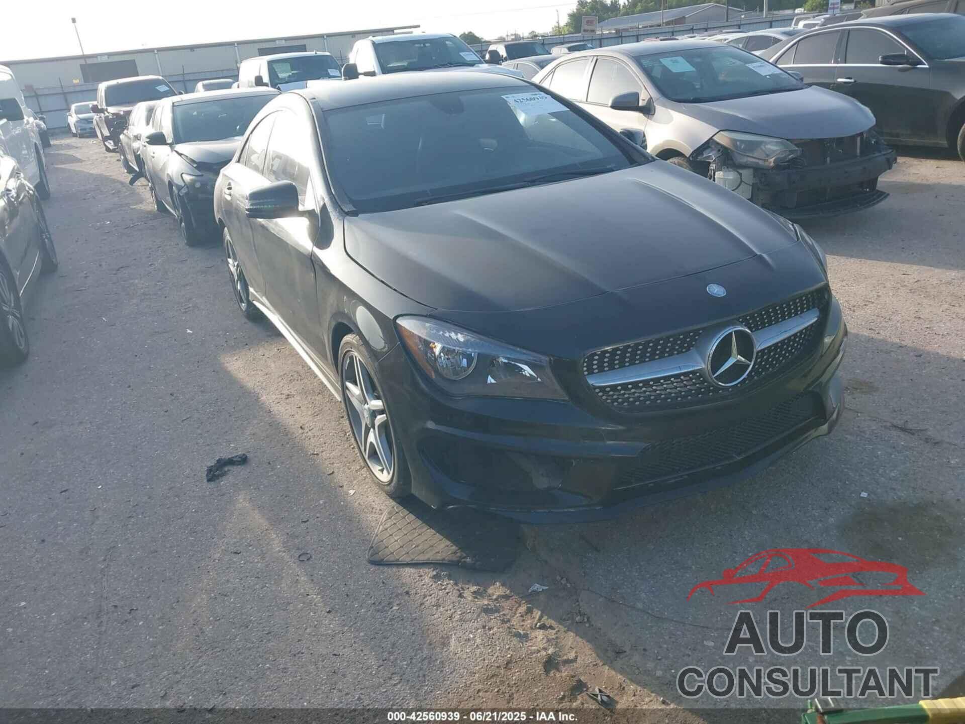 MERCEDES-BENZ CLA 250 2014 - WDDSJ4EB6EN045368