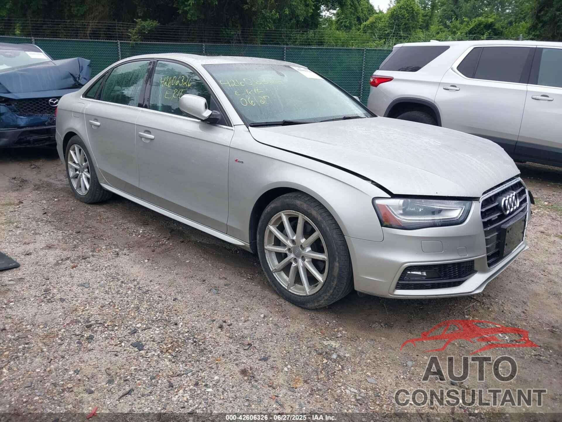 AUDI A4 2014 - WAUKFAFL0EN008069