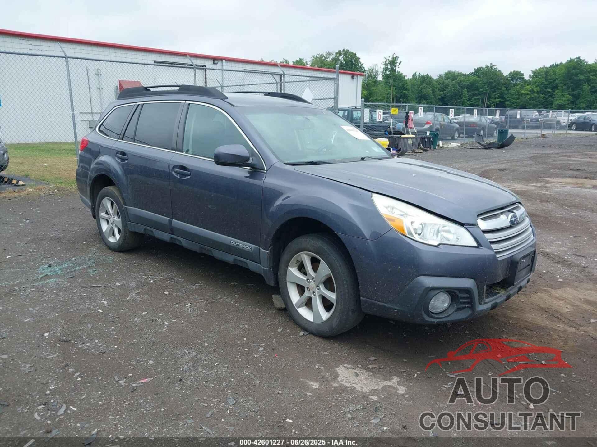 SUBARU OUTBACK 2014 - 4S4BRBCC2E3204381