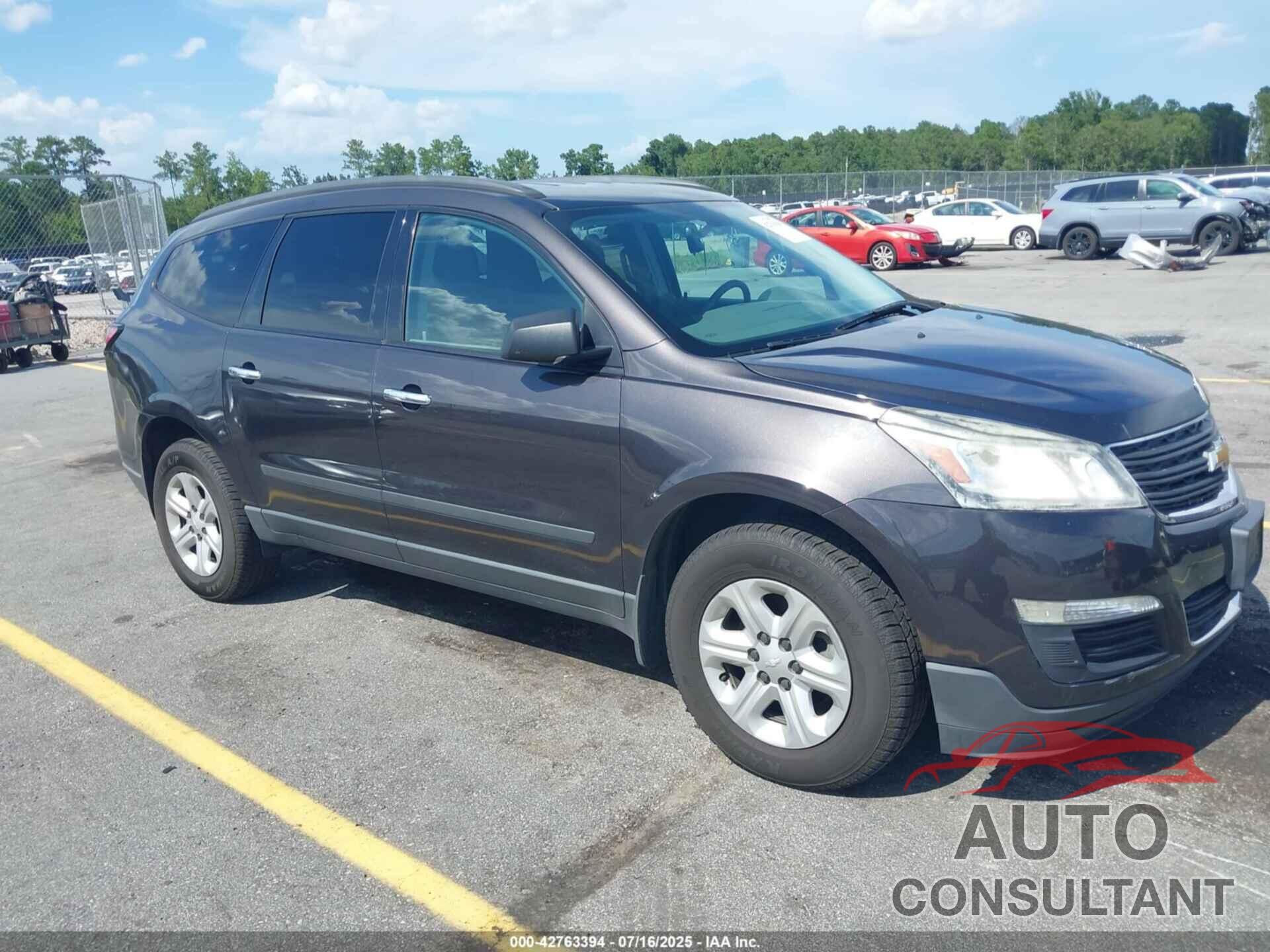 CHEVROLET TRAVERSE 2015 - 1GNKVFKD2FJ217802