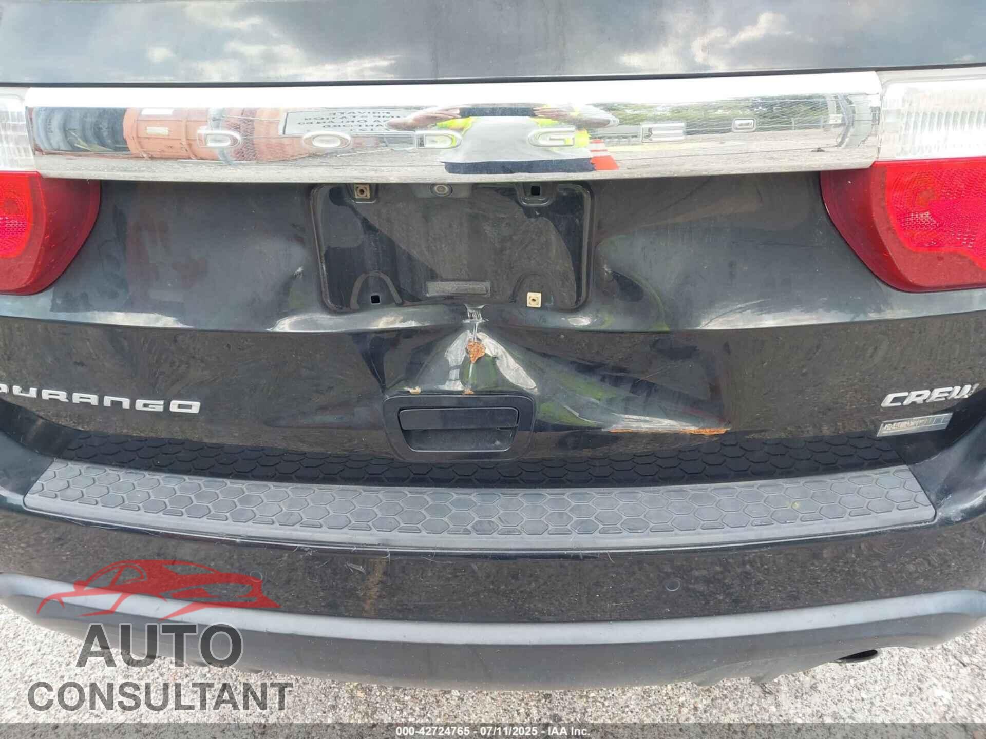 DODGE DURANGO 2012 - 1C4RDHDG4CC129881