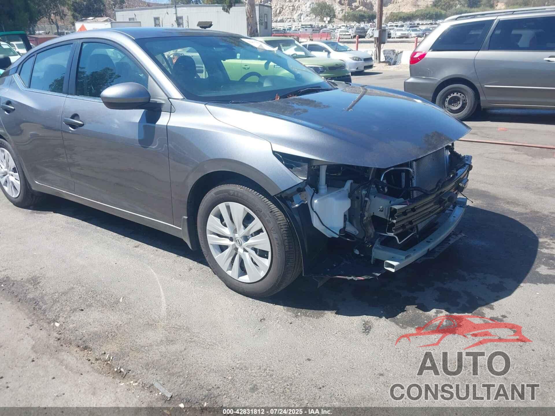 NISSAN SENTRA 2025 - 3N1AB8BV3SY216250