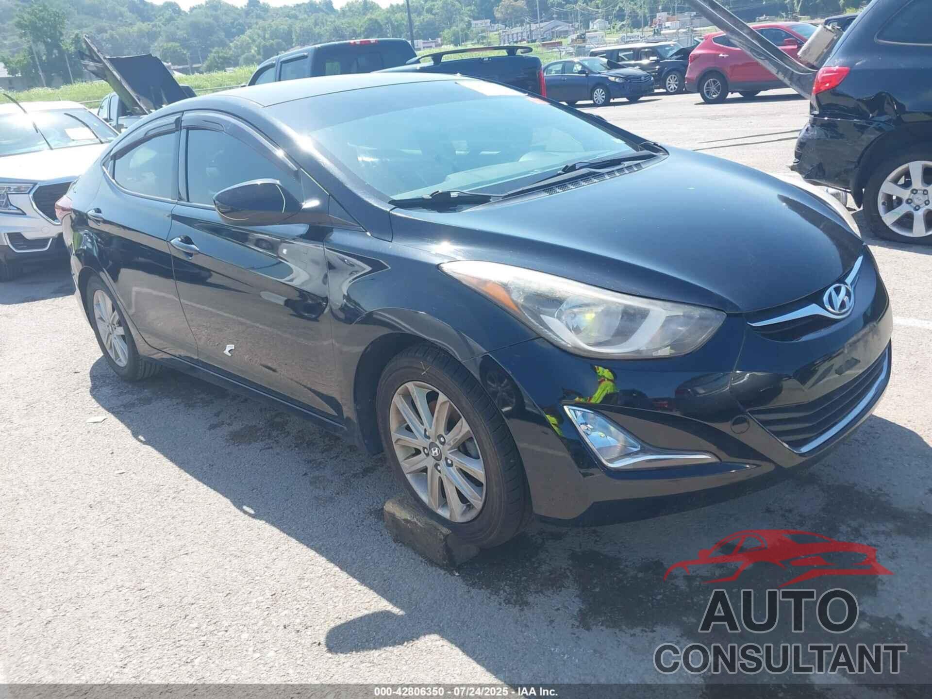 HYUNDAI ELANTRA 2015 - KMHDH4AE3FU393324