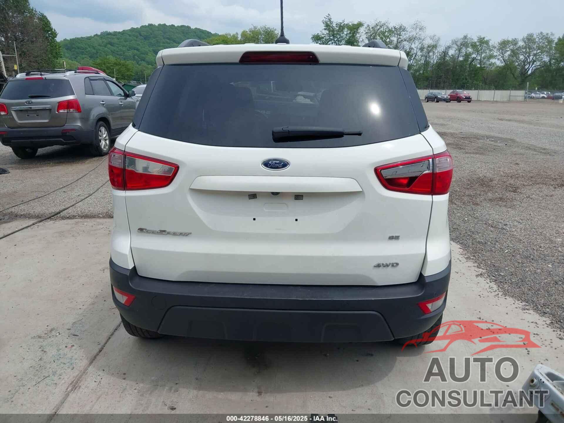 FORD ECOSPORT 2019 - MAJ6S3GL3KC253892