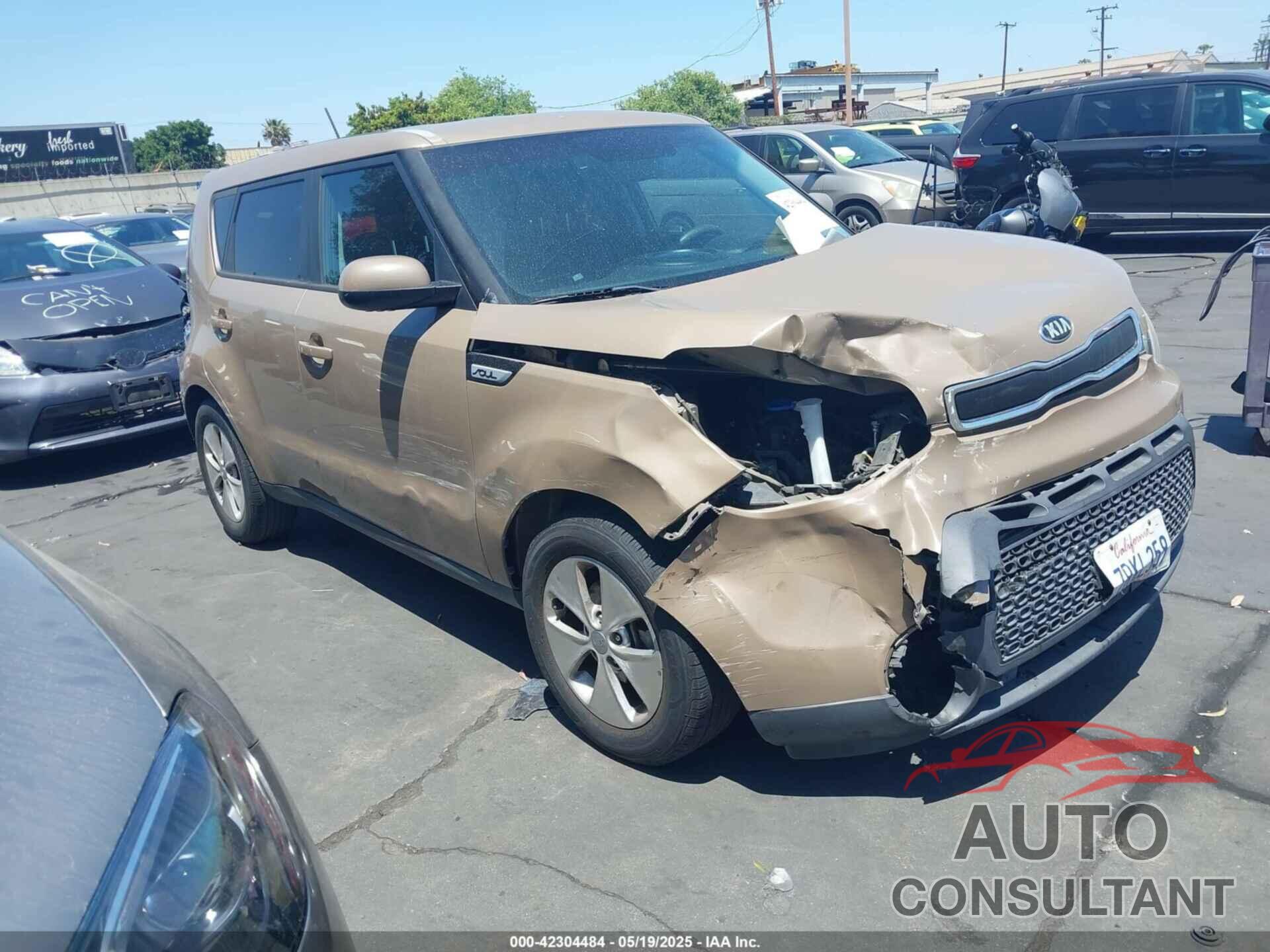 KIA SOUL 2016 - KNDJN2A26G7258557