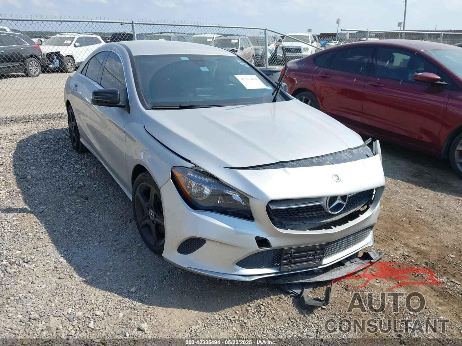 MERCEDES-BENZ CLA 250 2018 - WDDSJ4EB4JN586221