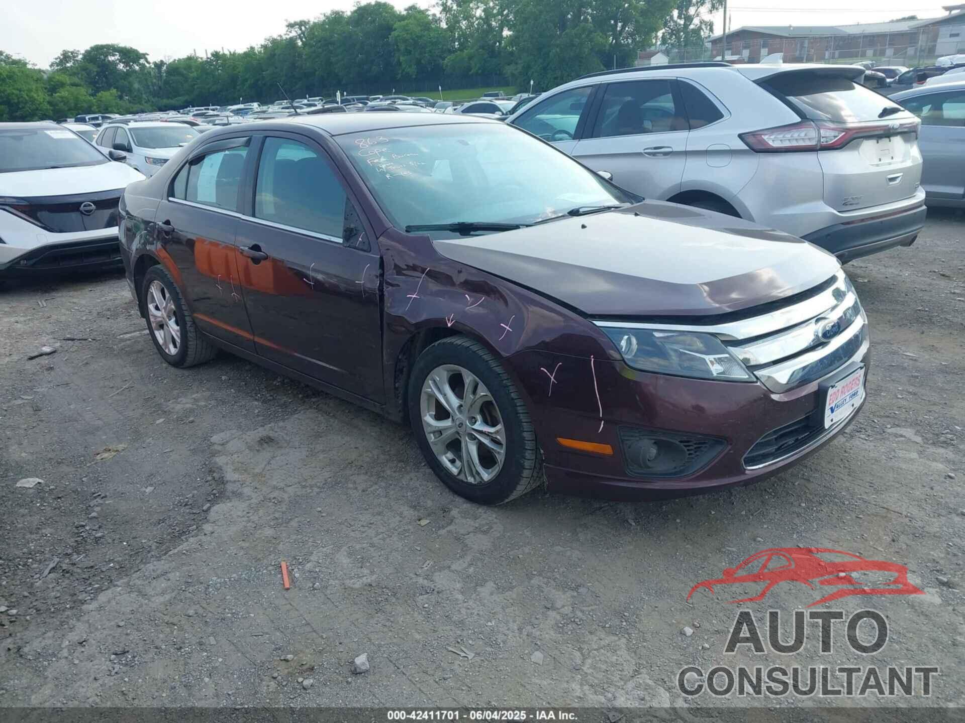 FORD FUSION 2012 - 3FAHP0HA5CR389319