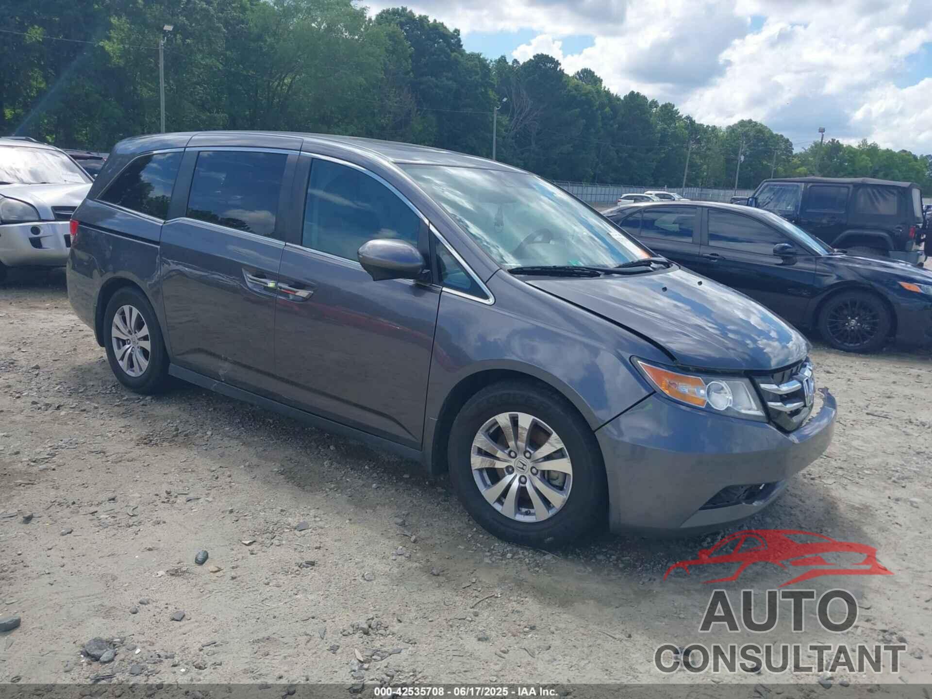 HONDA ODYSSEY 2017 - 5FNRL5H69HB025531