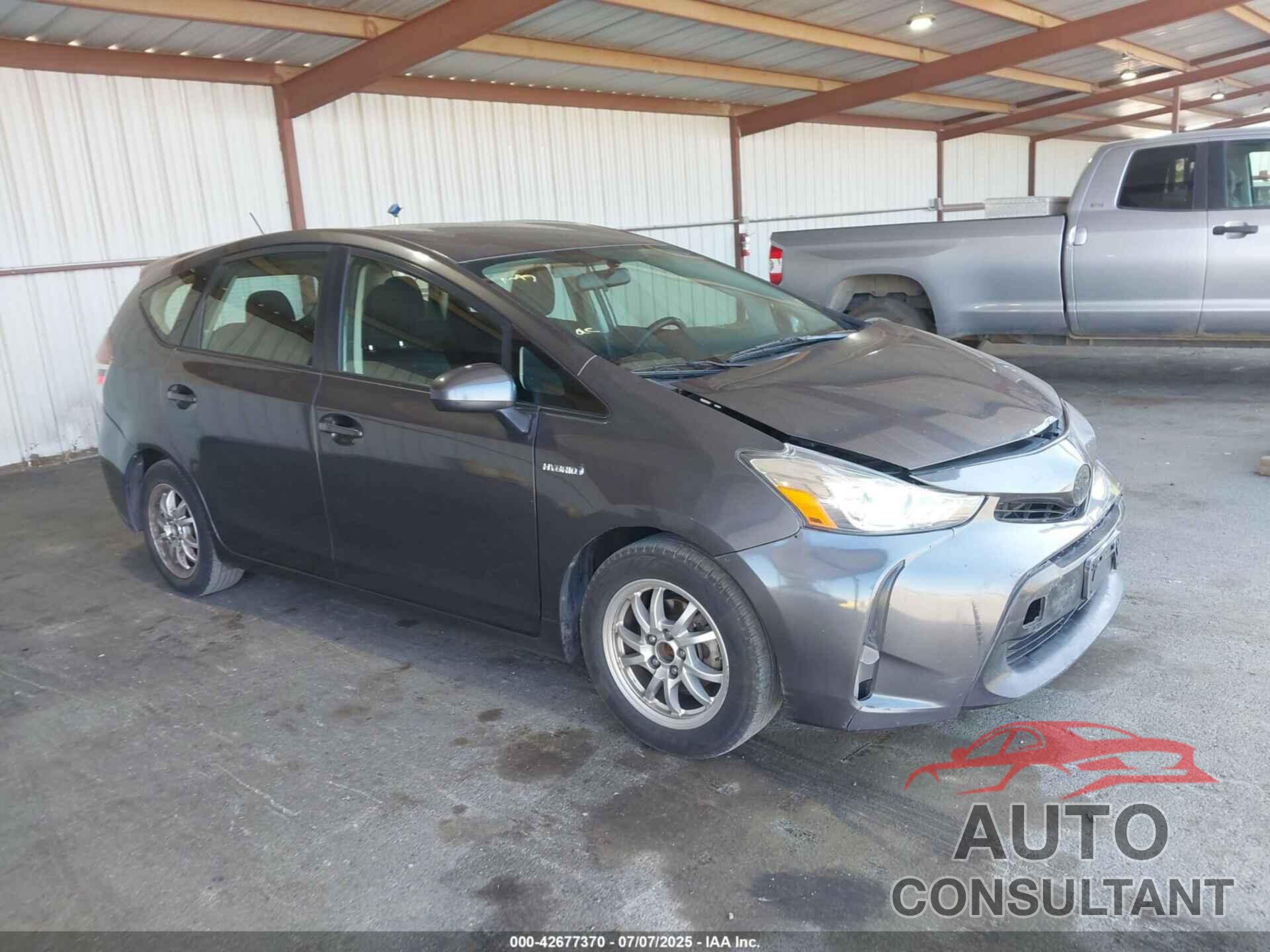 TOYOTA PRIUS V 2015 - JTDZN3EU8FJ017007