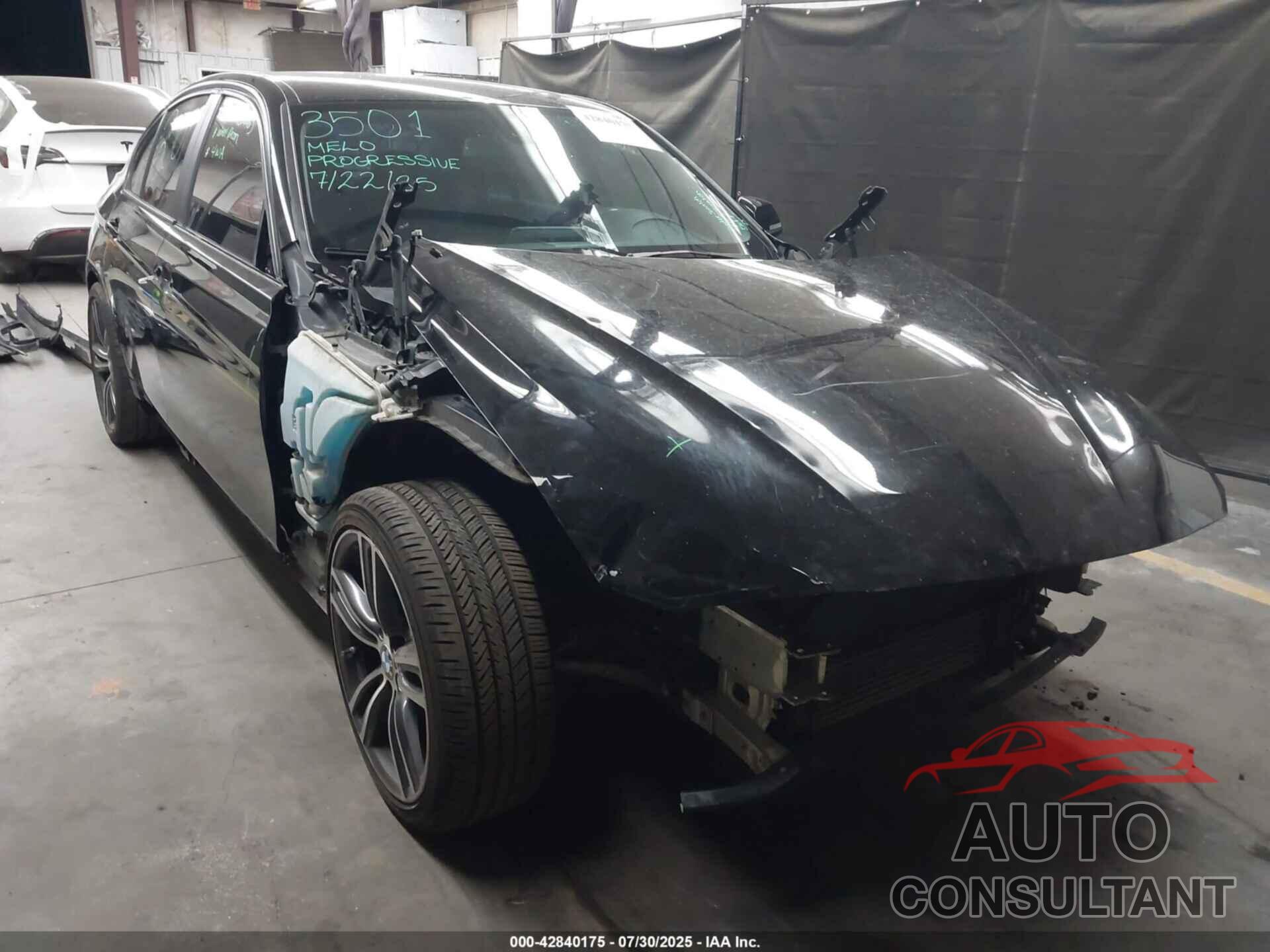 BMW 320I 2015 - WBA3B1C5XFK139986