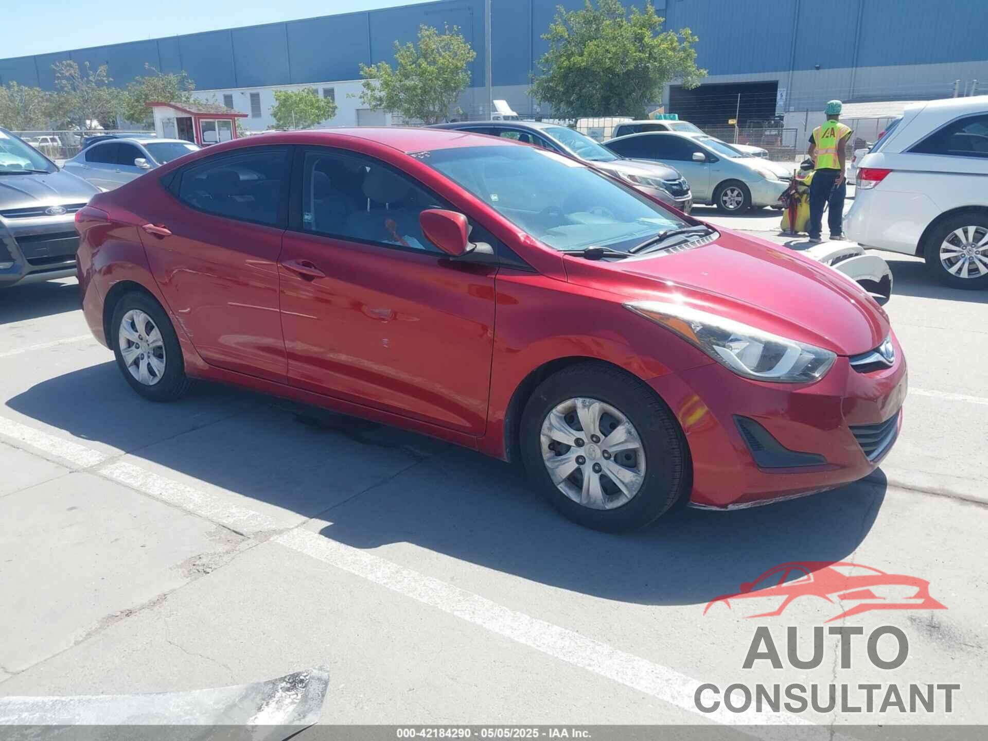 HYUNDAI ELANTRA 2016 - 5NPDH4AE1GH740214