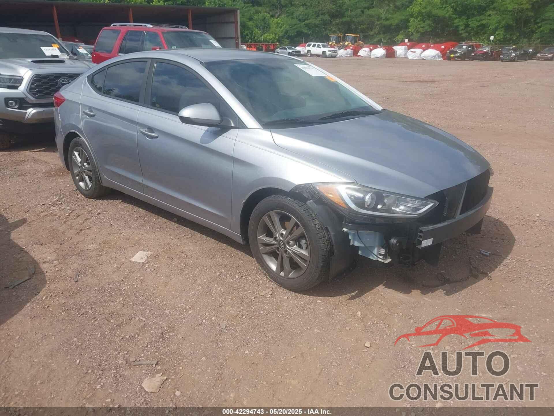 HYUNDAI ELANTRA 2017 - 5NPD84LF1HH143975