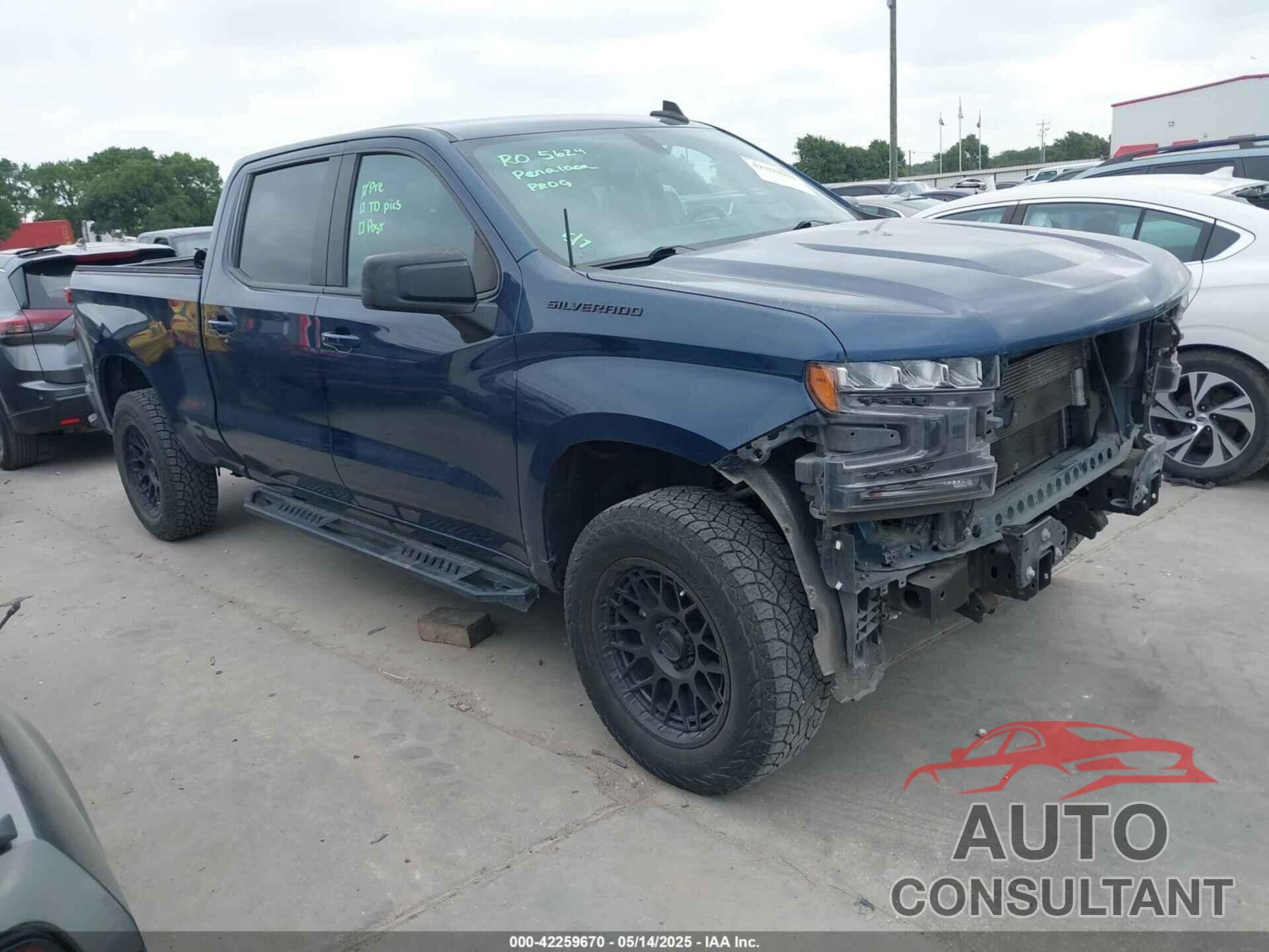 CHEVROLET SILVERADO 1500 2021 - 3GCPWCEDXMG347007