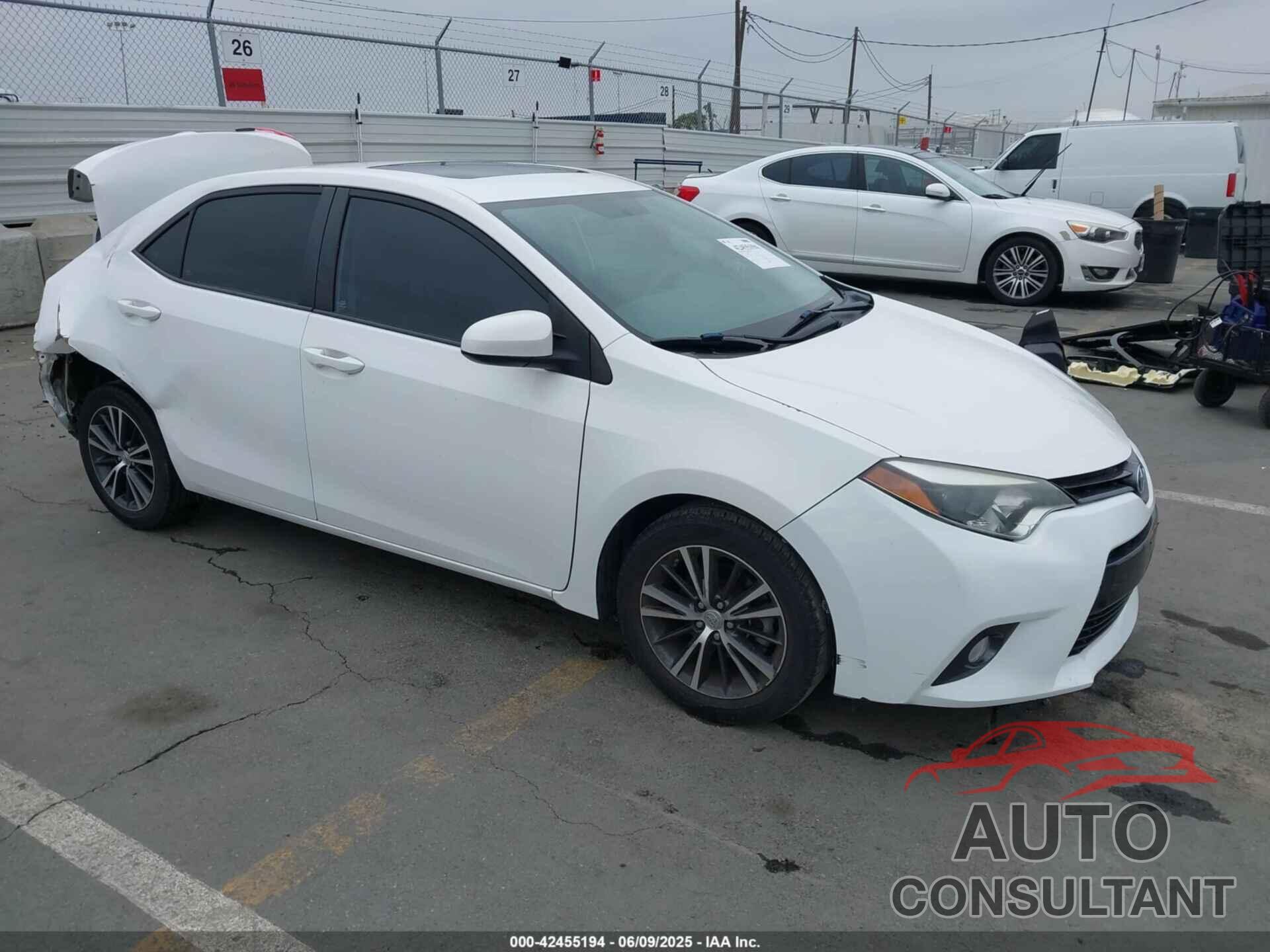 TOYOTA COROLLA 2016 - 5YFBURHEXGP563705