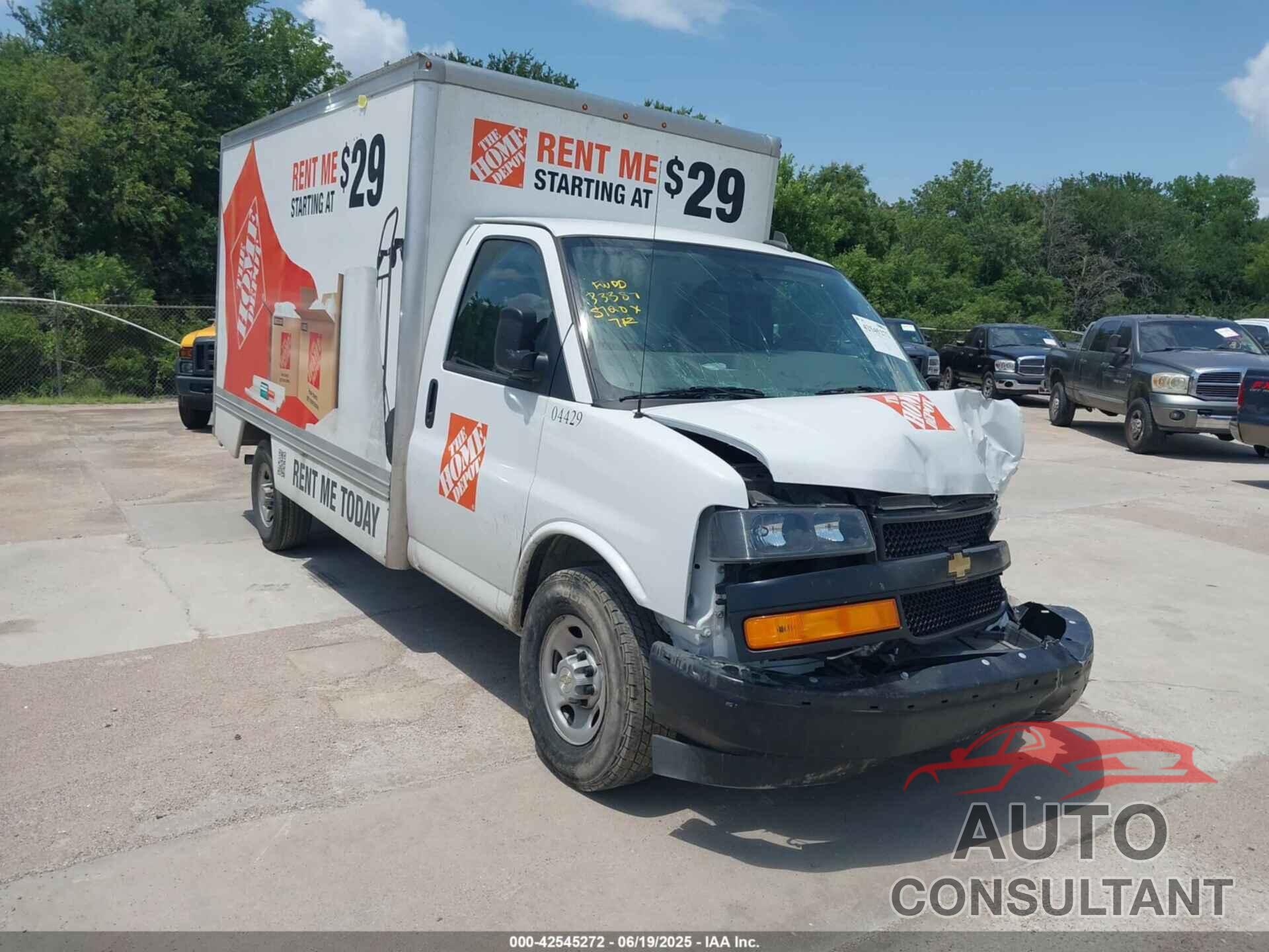 CHEVROLET EXPRESS CUTAWAY 2023 - 1HA0GSF72PN011442