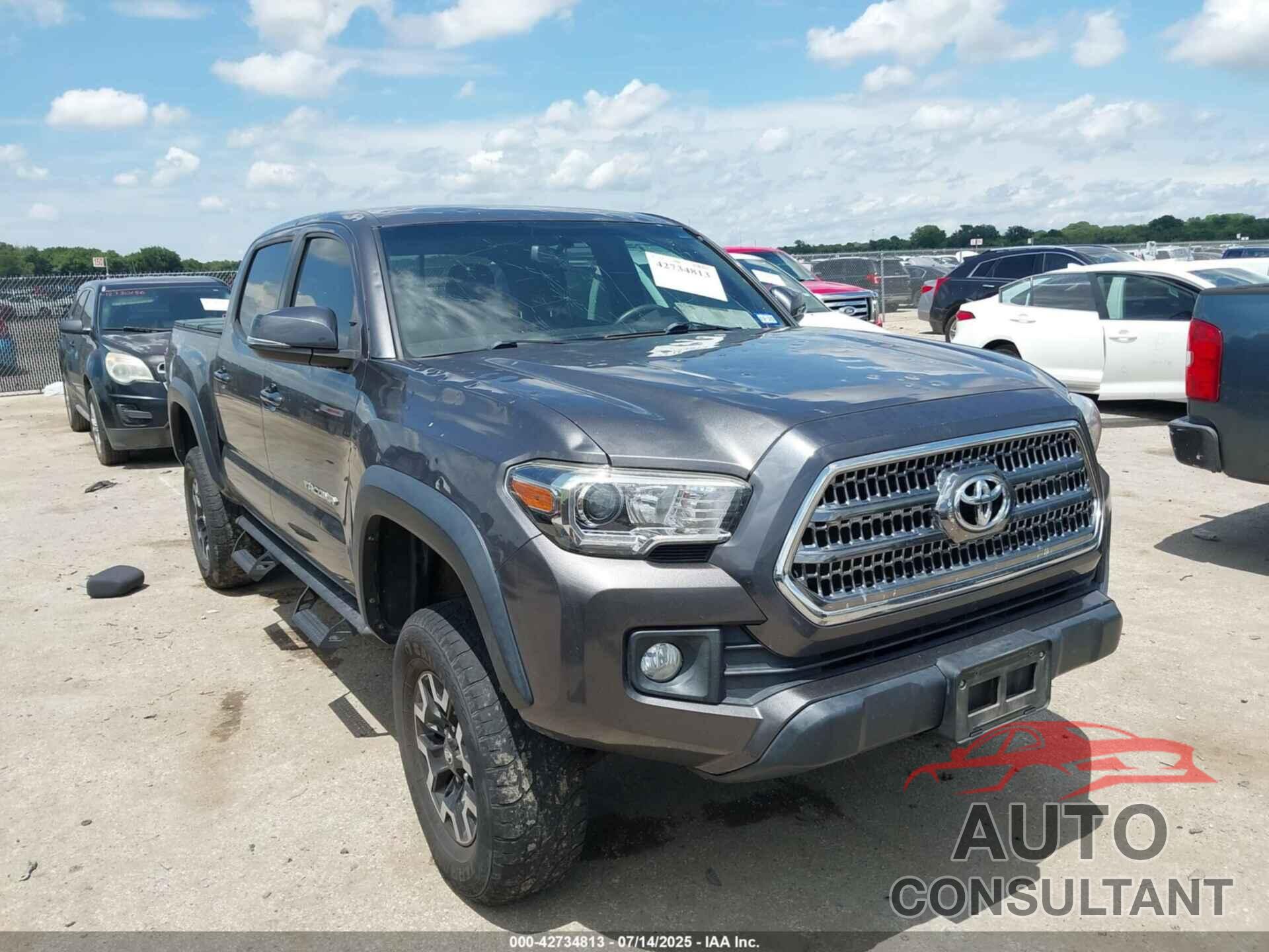 TOYOTA TACOMA 2017 - 5TFCZ5AN1HX121245