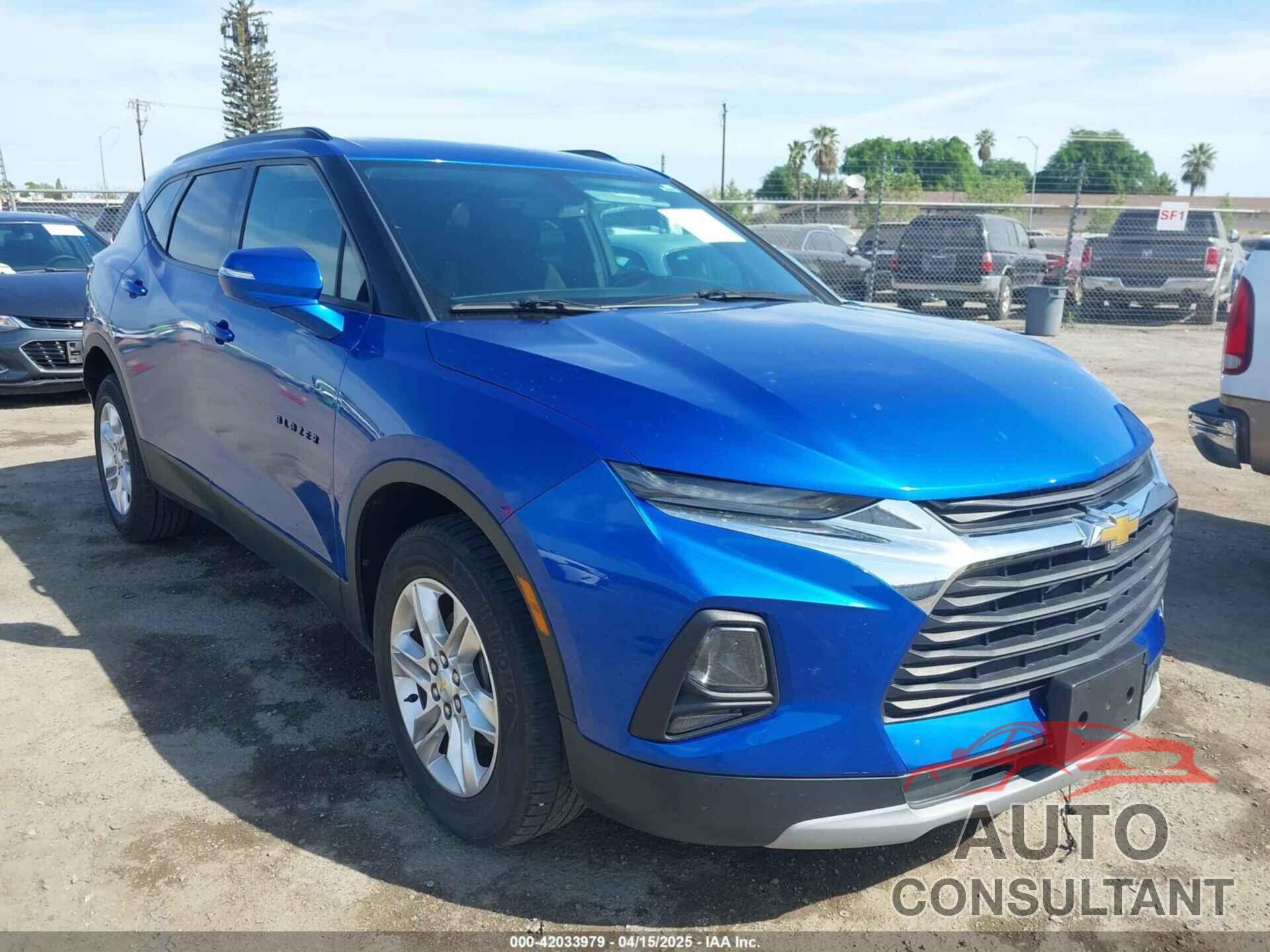 CHEVROLET BLAZER 2019 - 3GNKBBRA4KS579152