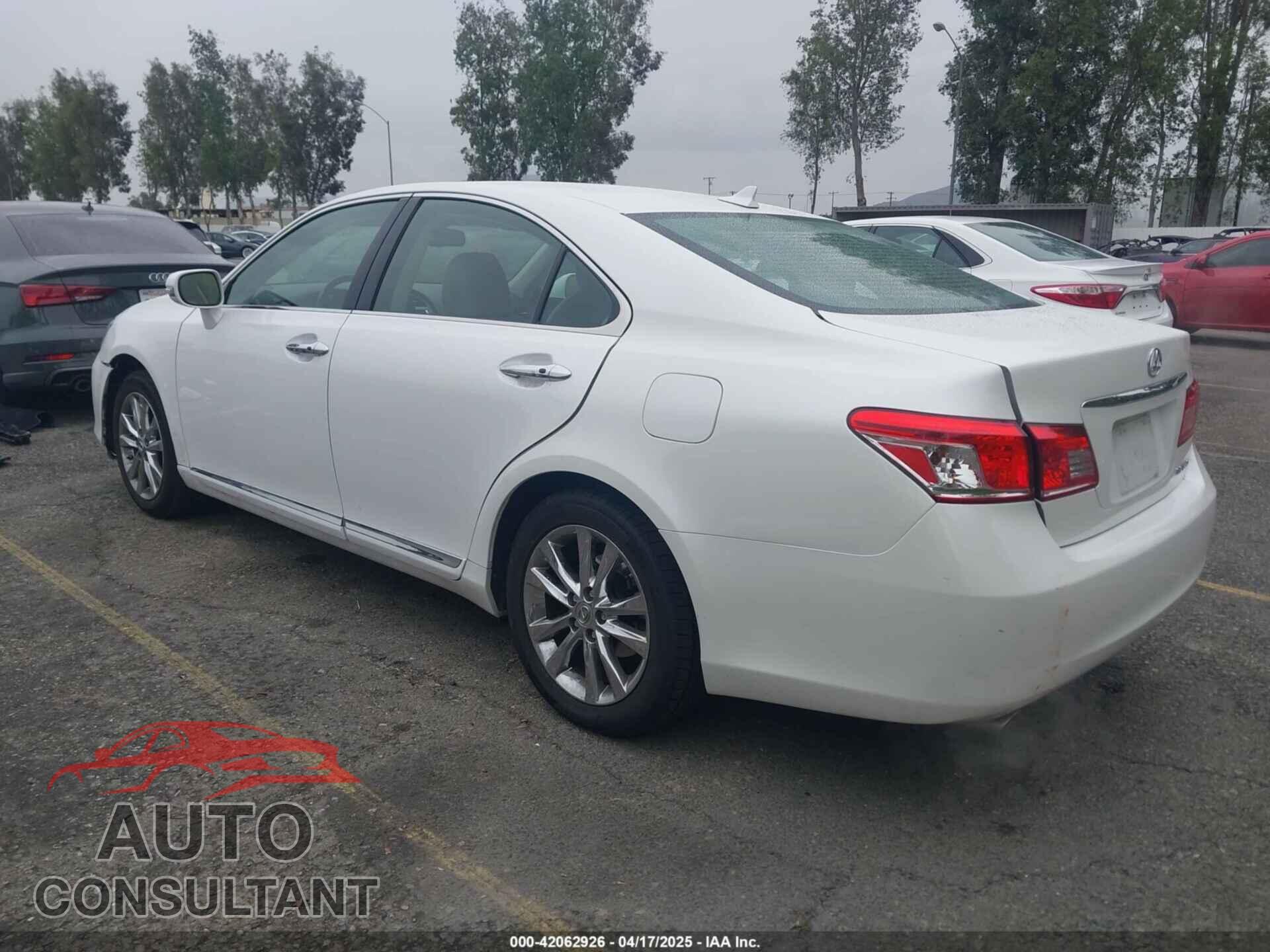 LEXUS ES 350 2011 - JTHBK1EG8B2425485