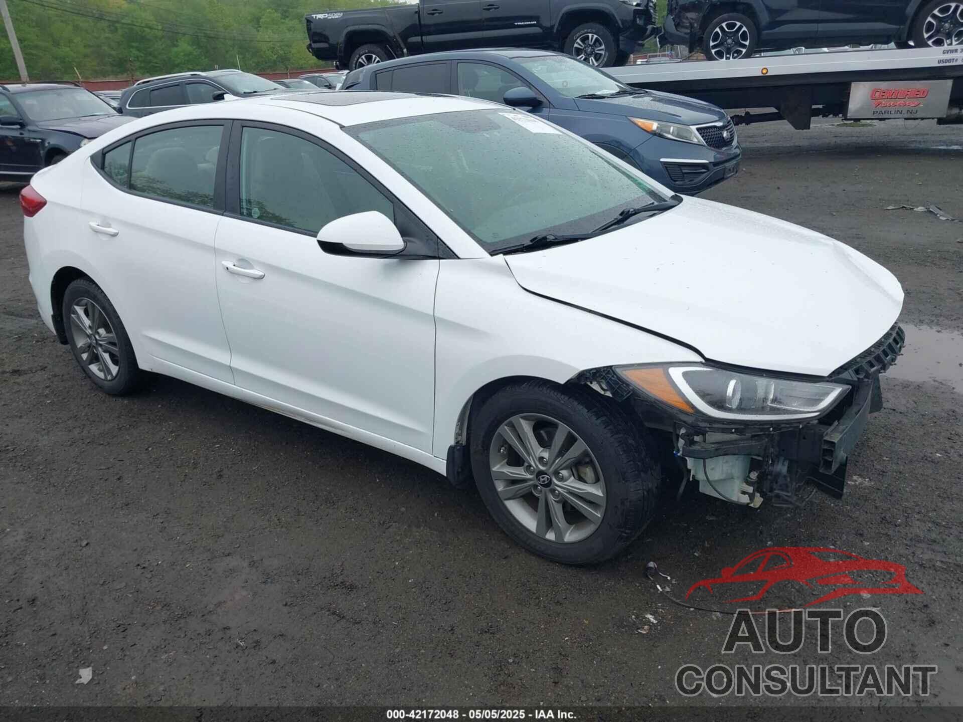 HYUNDAI ELANTRA 2018 - 5NPD84LFXJH379997