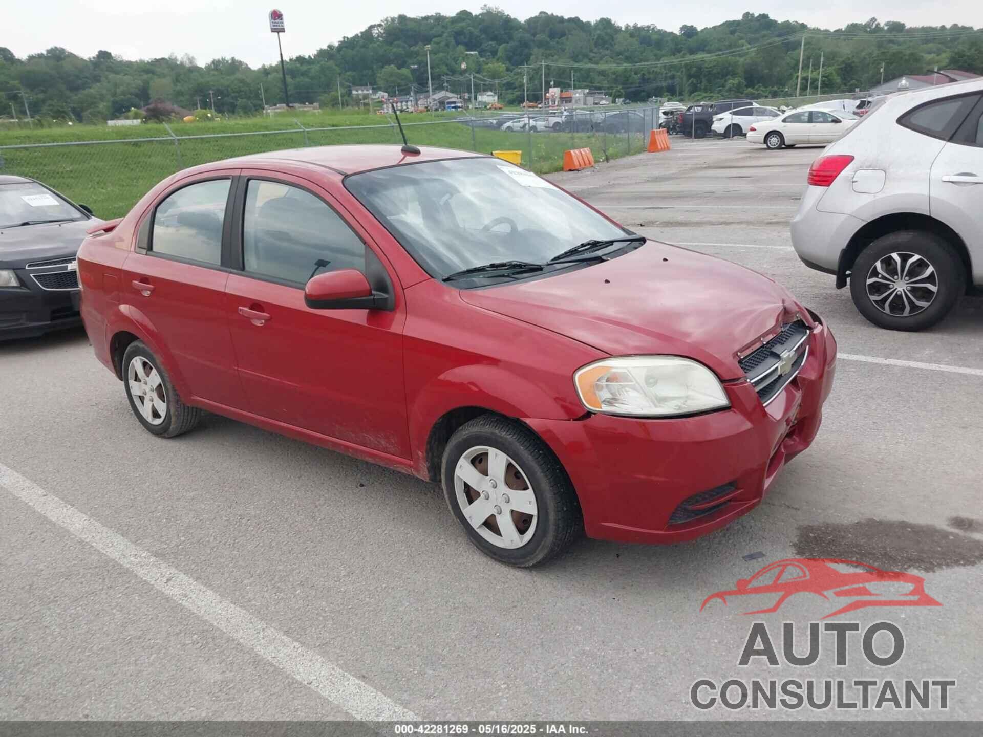 CHEVROLET AVEO 2009 - KL1TD56E29B635540