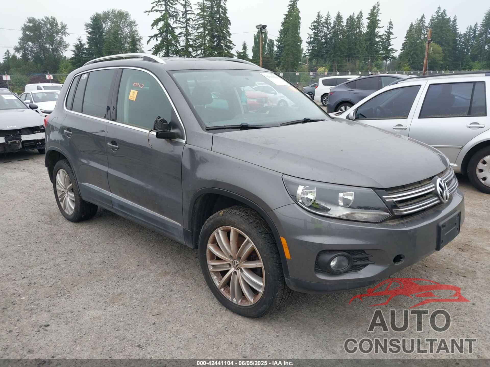 VOLKSWAGEN TIGUAN 2015 - WVGBV7AX9FW506457