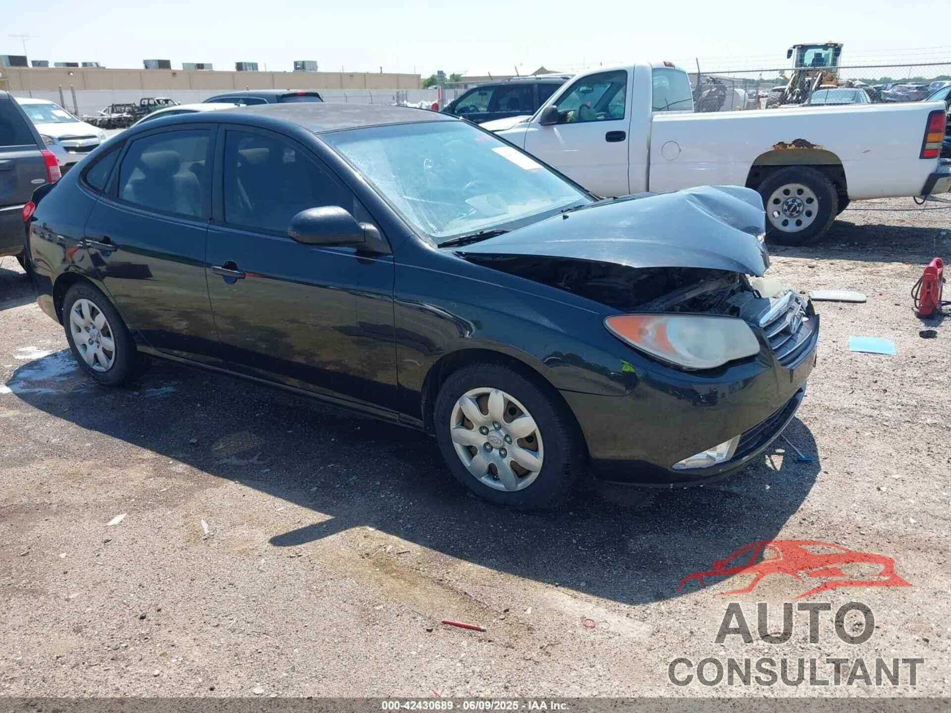 HYUNDAI ELANTRA 2009 - KMHDU46D19U626424