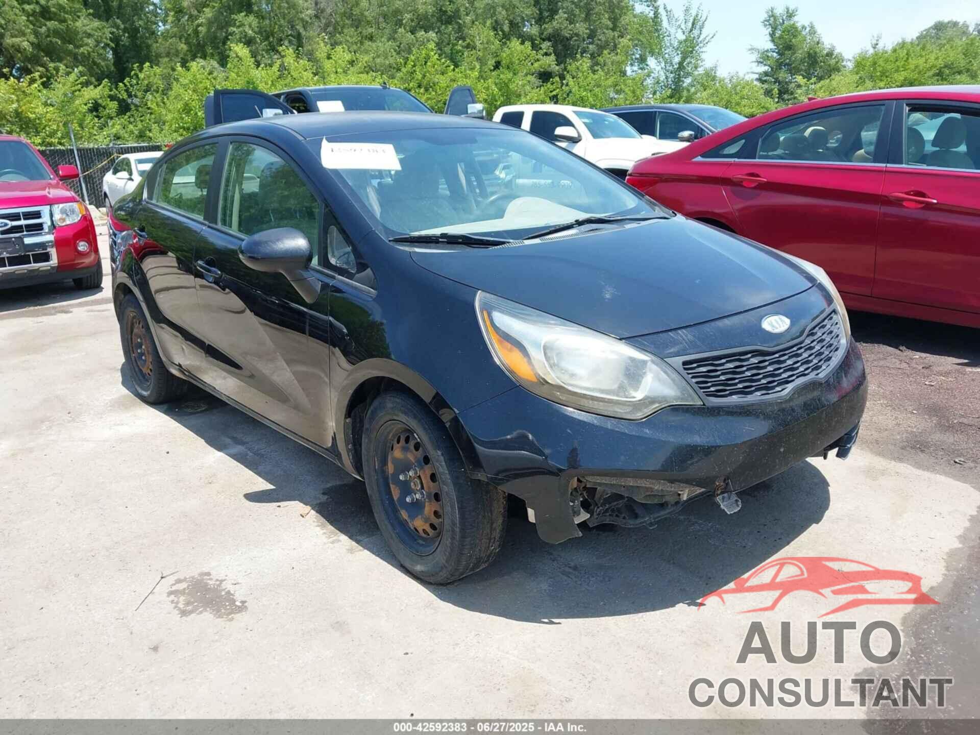 KIA RIO 2013 - KNADM4A36D6108113