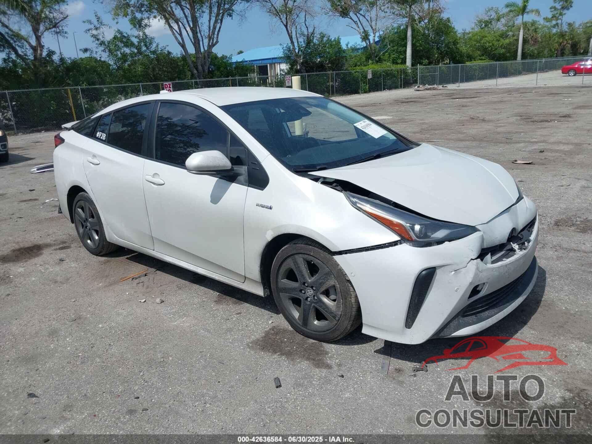 TOYOTA PRIUS 2021 - JTDKAMFU4M3149362