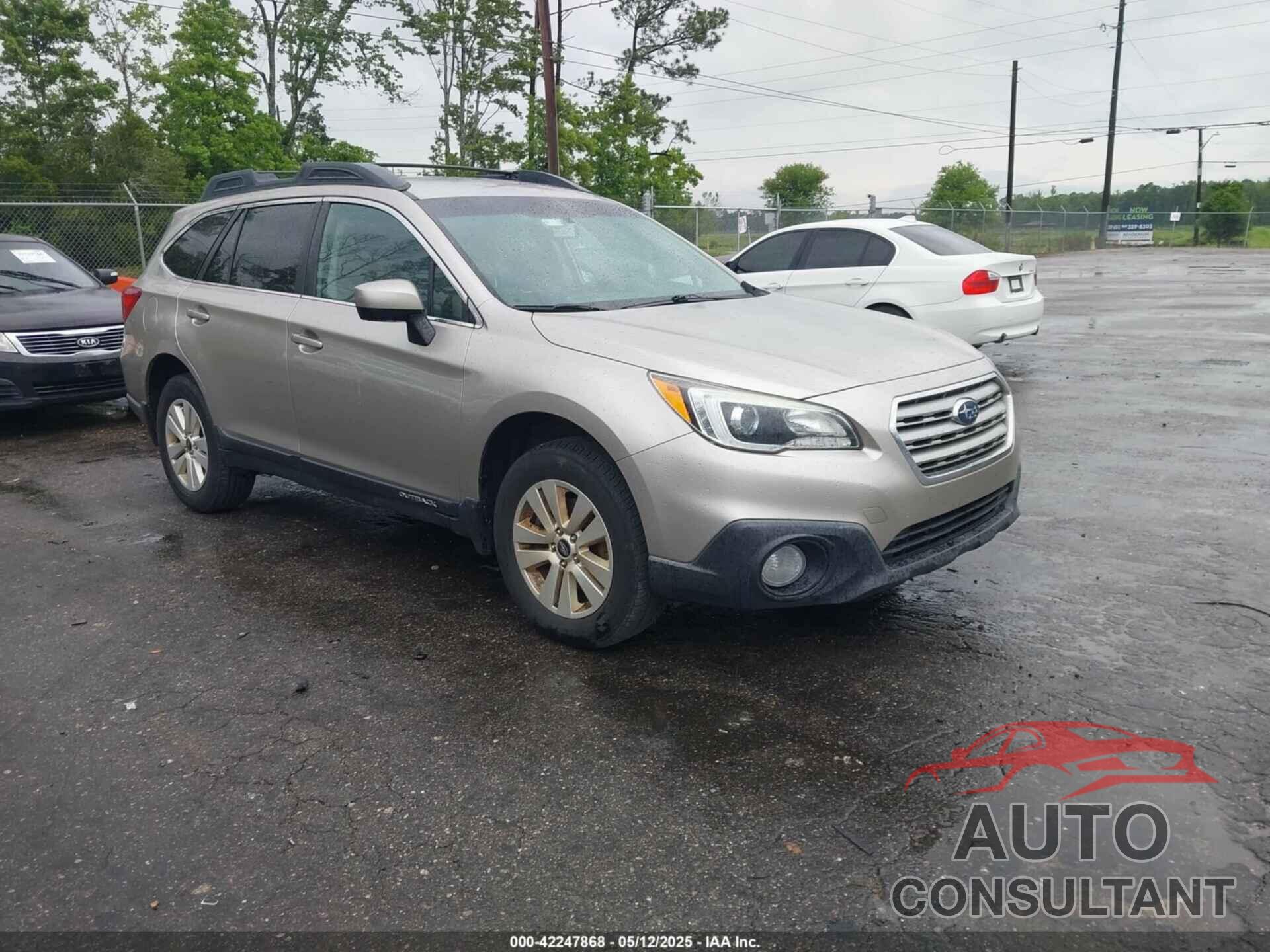 SUBARU OUTBACK 2016 - 4S4BSACC2G3257194