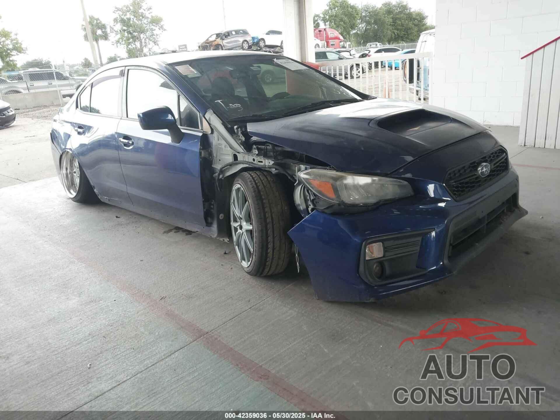 SUBARU WRX 2019 - JF1VA1C65K9800502
