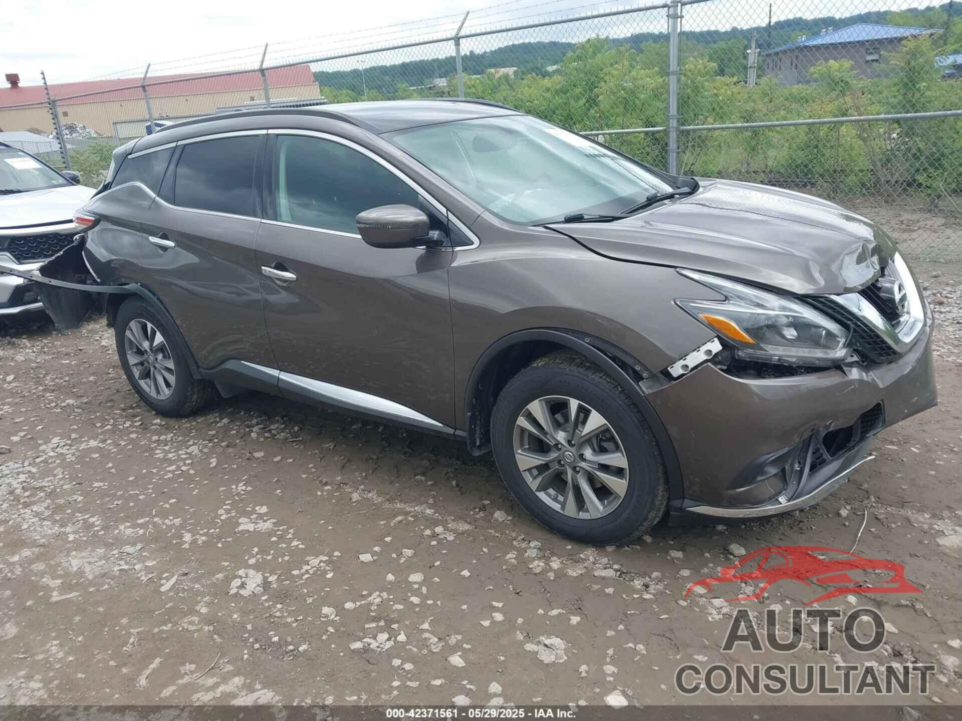 NISSAN MURANO 2018 - 5N1AZ2MH7JN120545