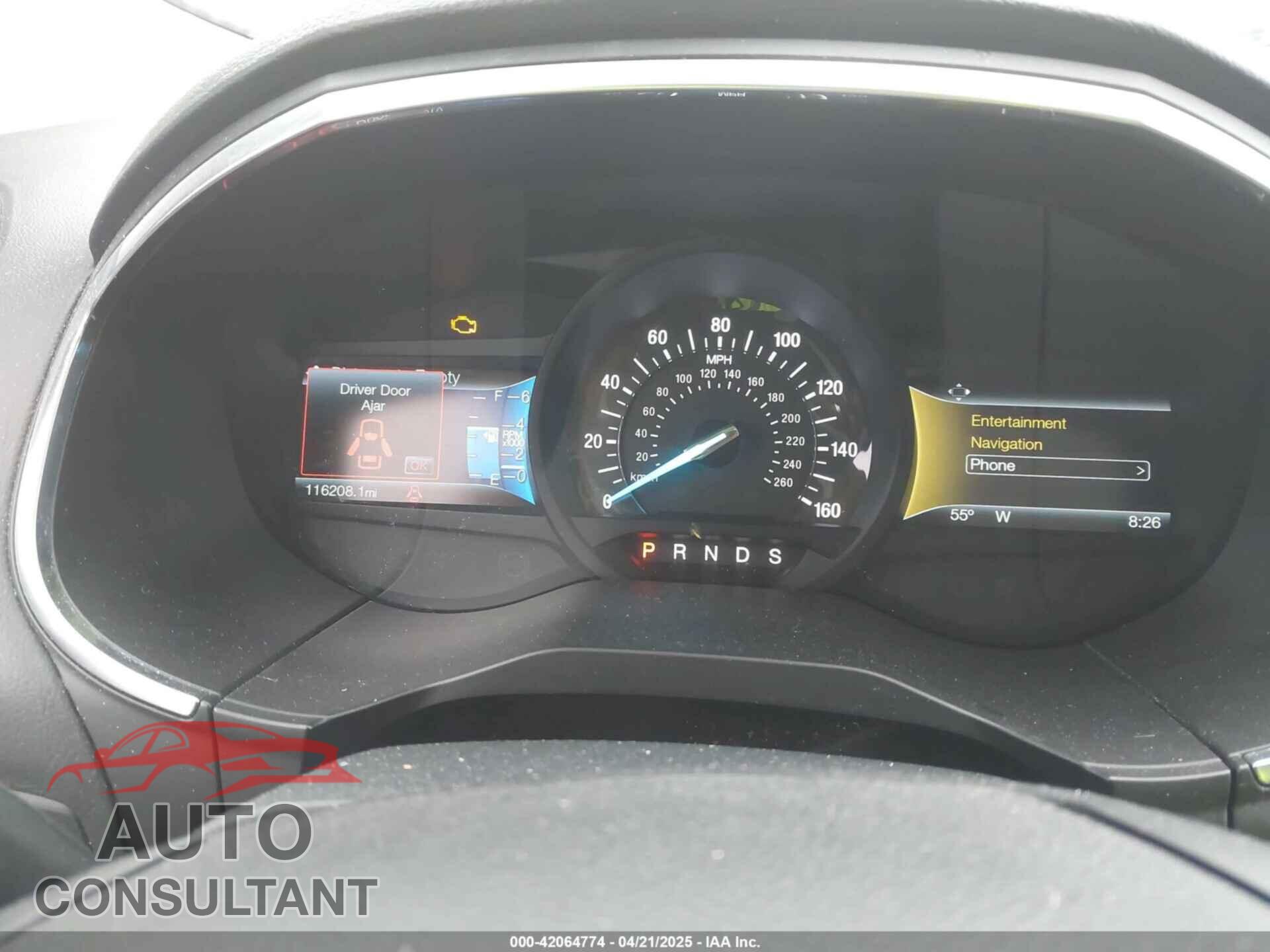 FORD EDGE 2015 - 2FMPK3AP3FBB12588