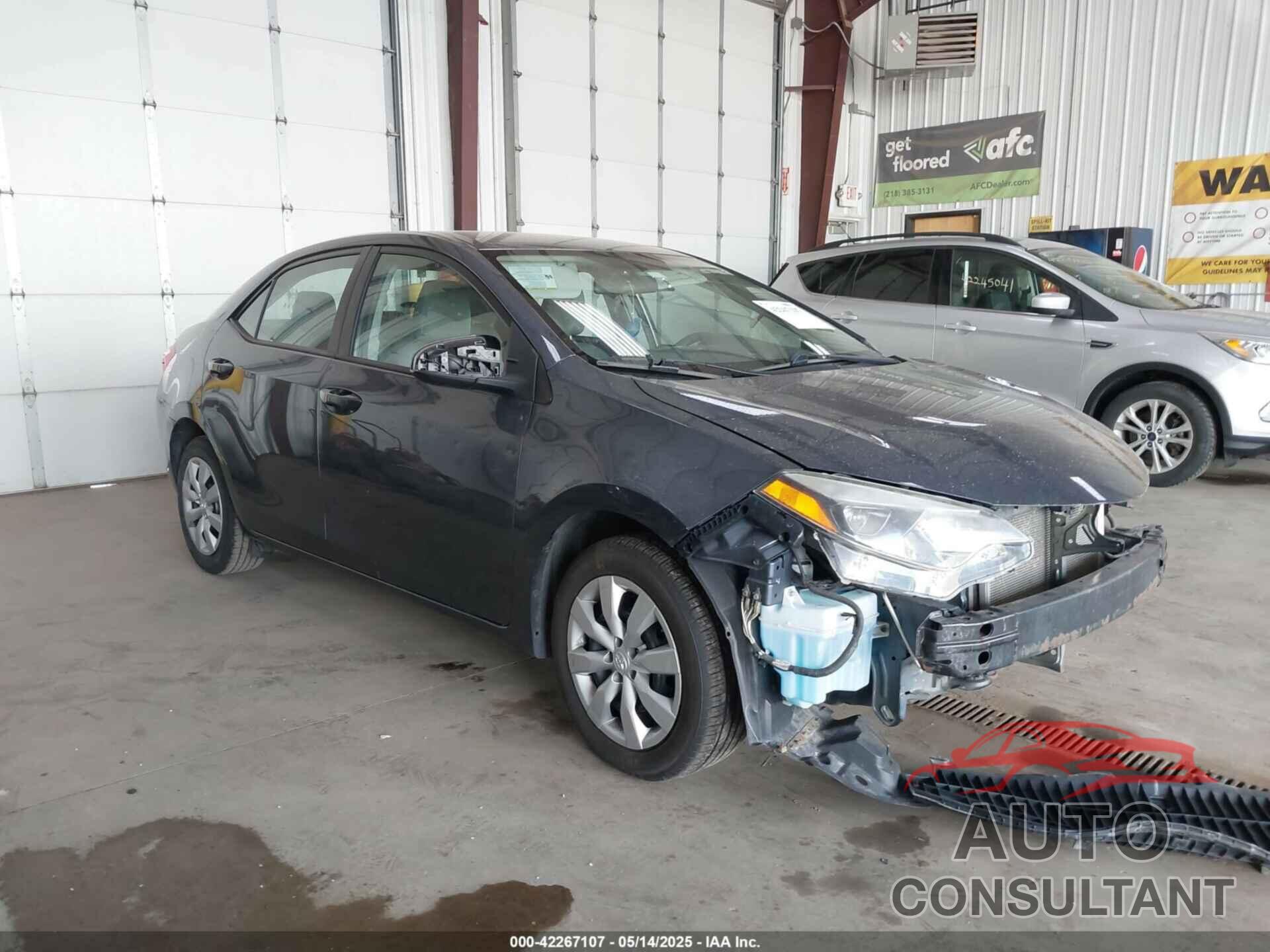 TOYOTA COROLLA 2015 - 2T1BURHE1FC456007