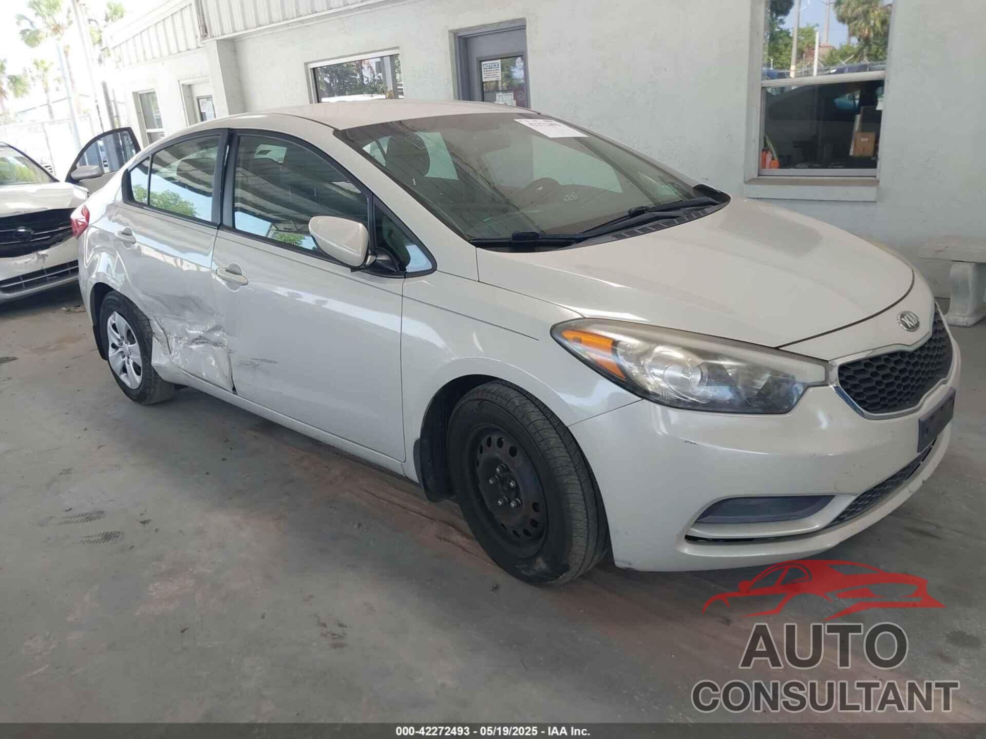 KIA FORTE 2015 - KNAFK4A68F5295100