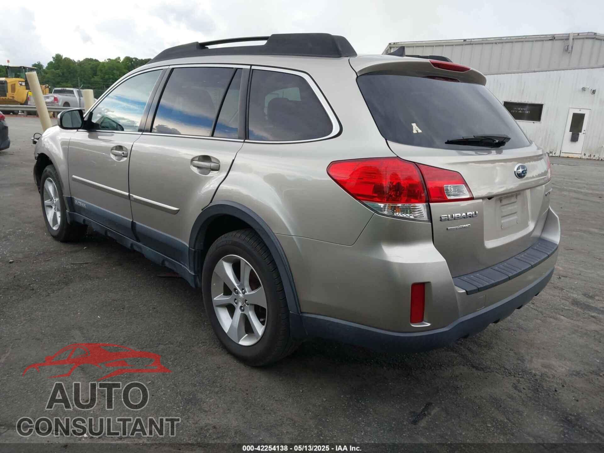 SUBARU OUTBACK 2014 - 4S4BRCLC4E3291478