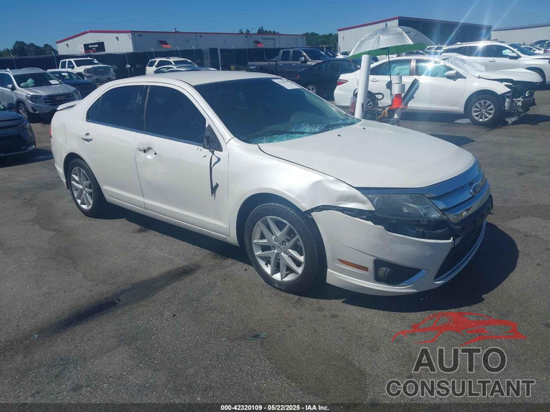 FORD FUSION 2012 - 3FAHP0JG1CR167326